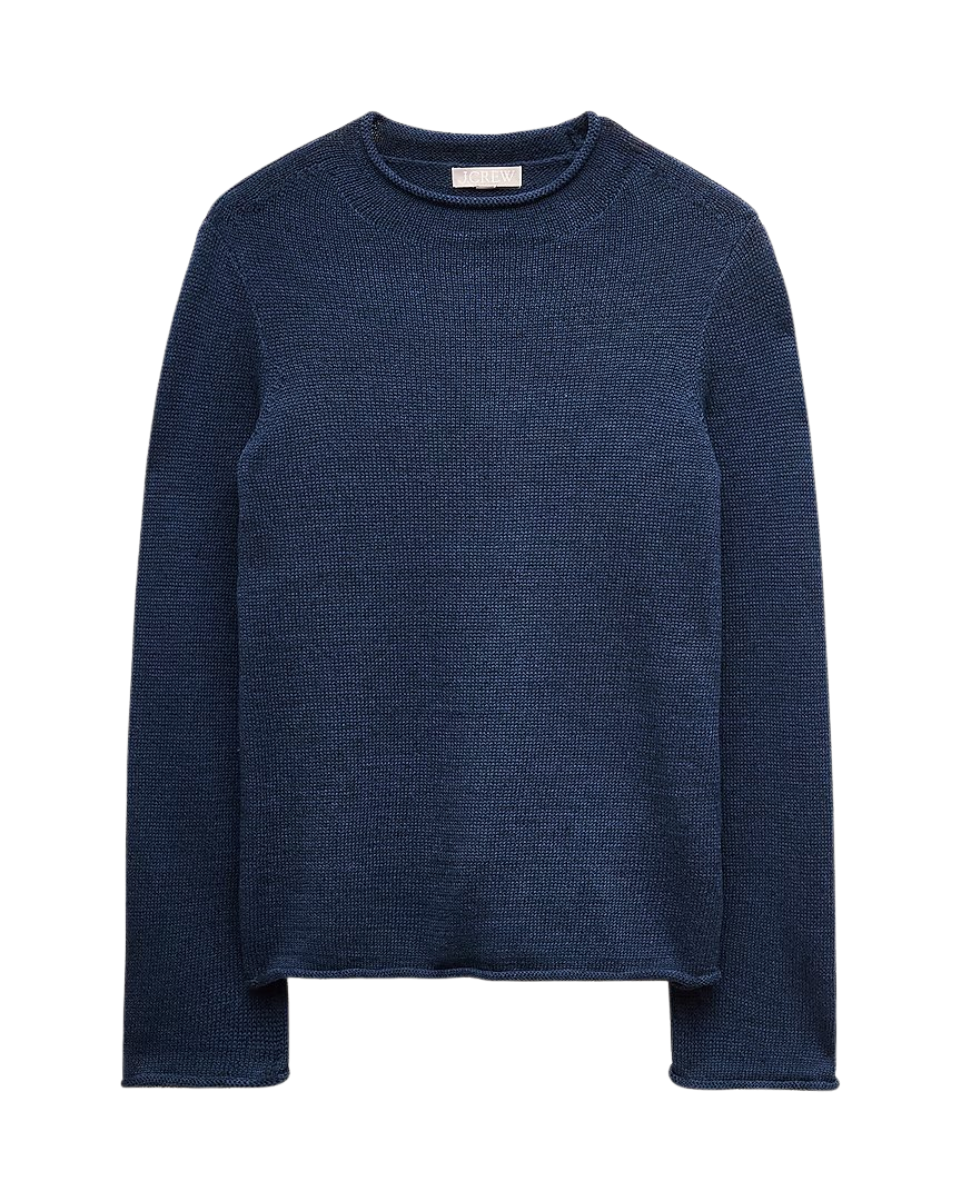 Summer Rollneck™ sweater in linen blend