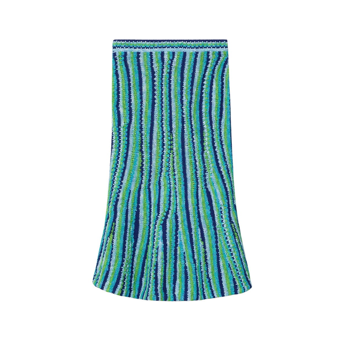 STRIPED COTTON SKIRT