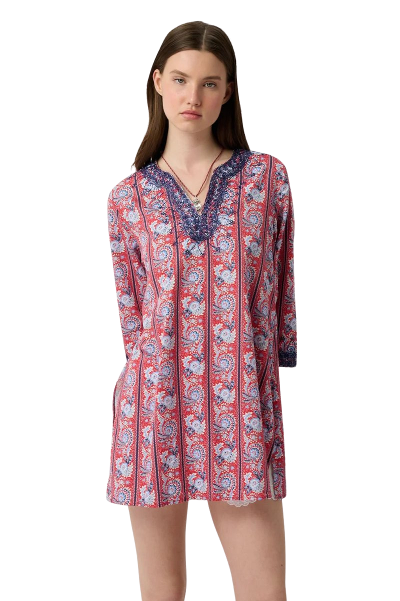 Provencal Stripe Casa Kurta