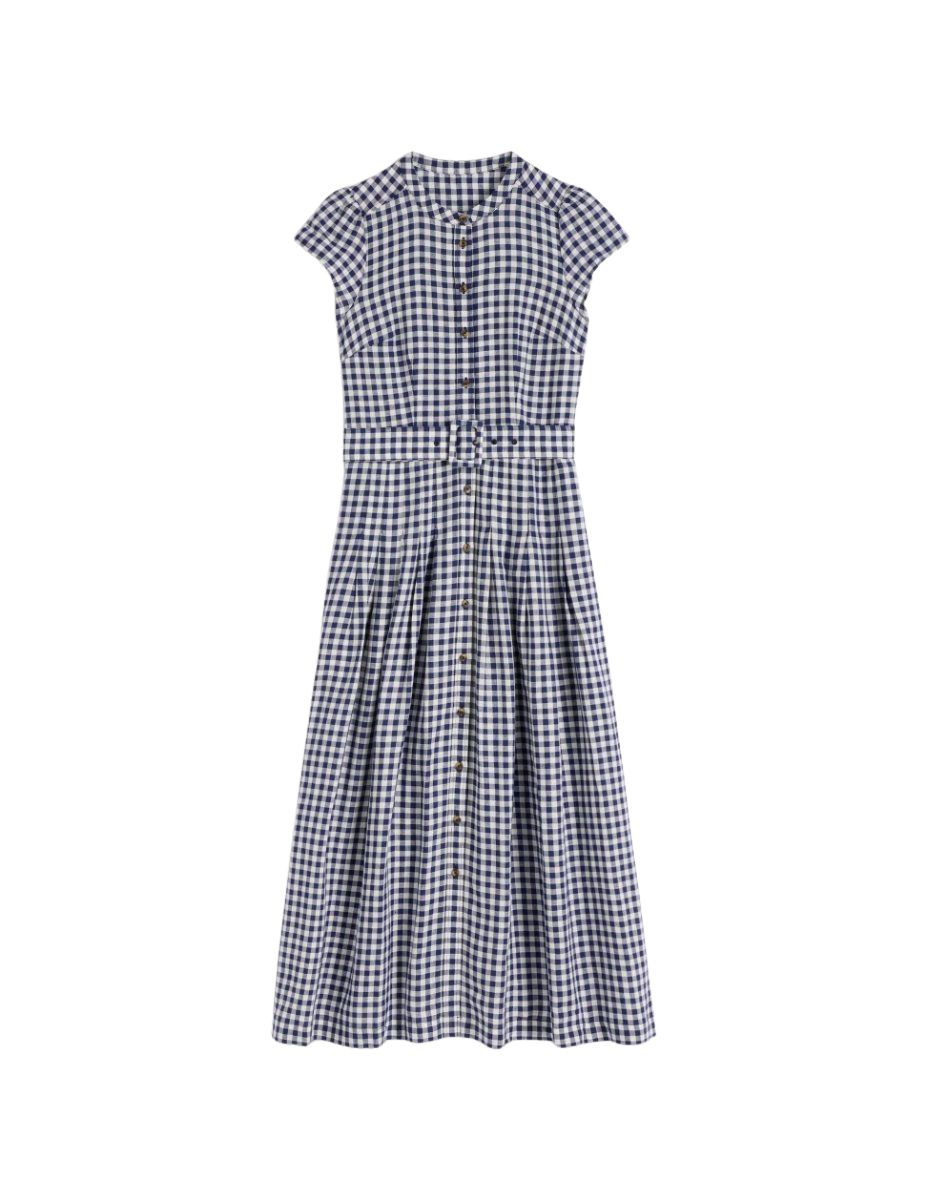 Arabella Linen Blend Dress