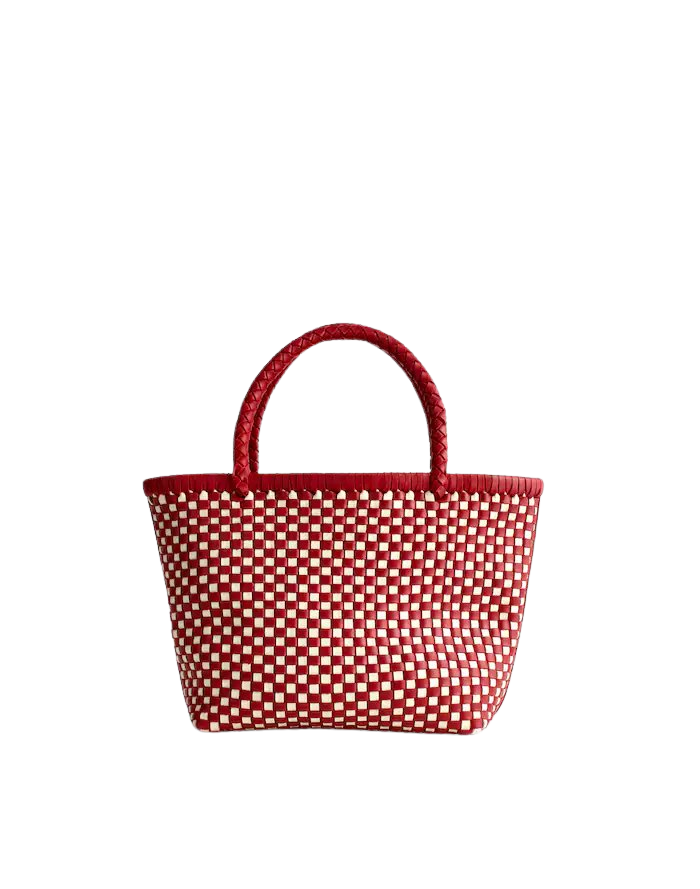 The Signature Woven Mini Tote