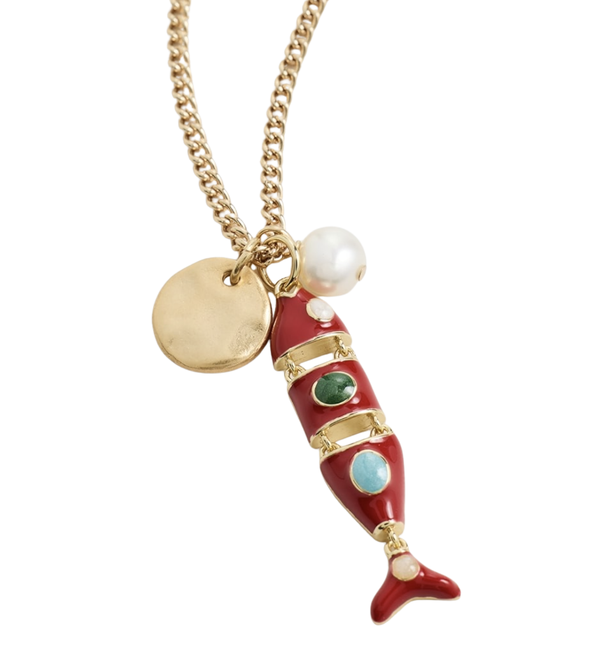 Multi-Color Pendant Necklace