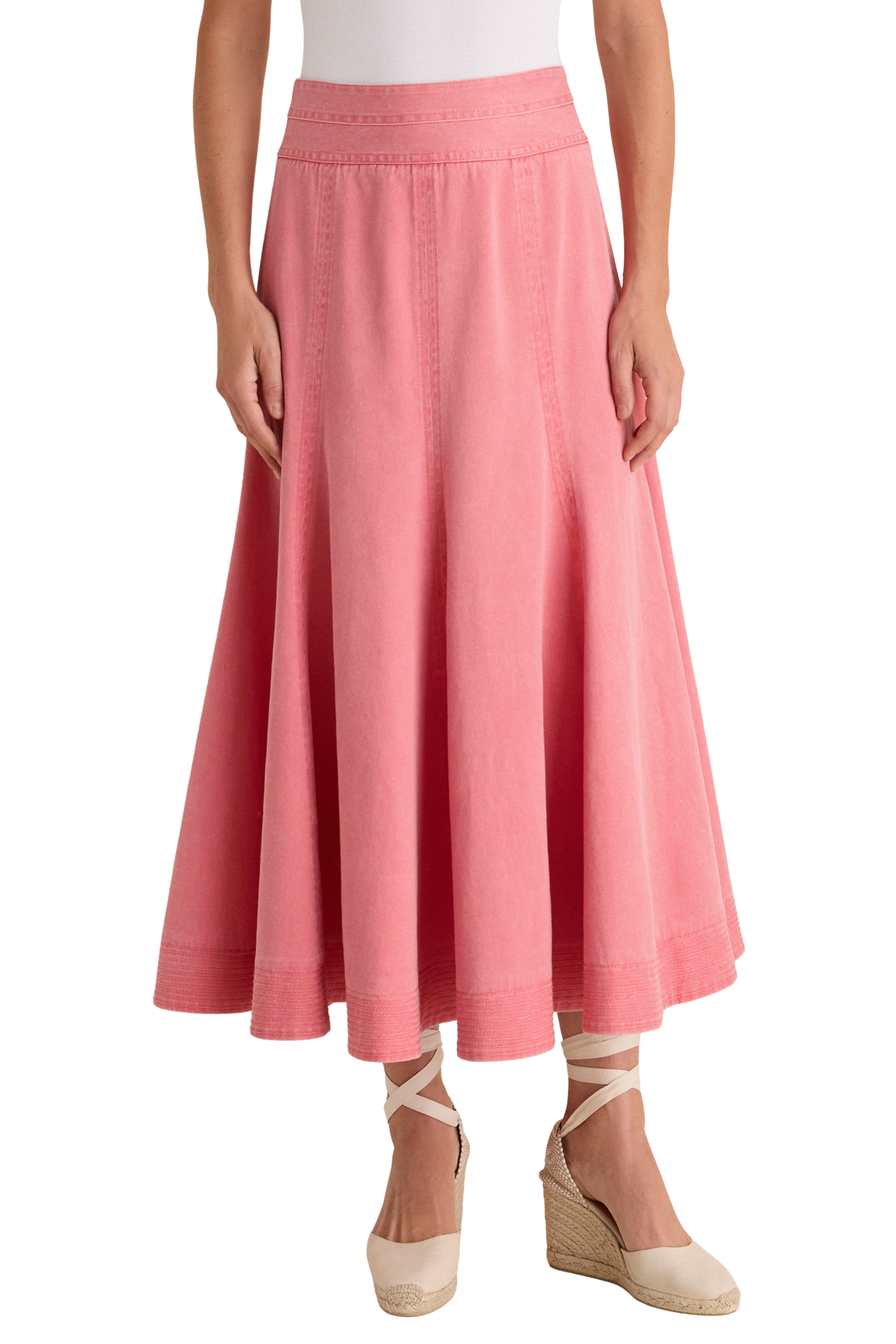 Nantucket Reds Stretch Twill Brynn Skirt