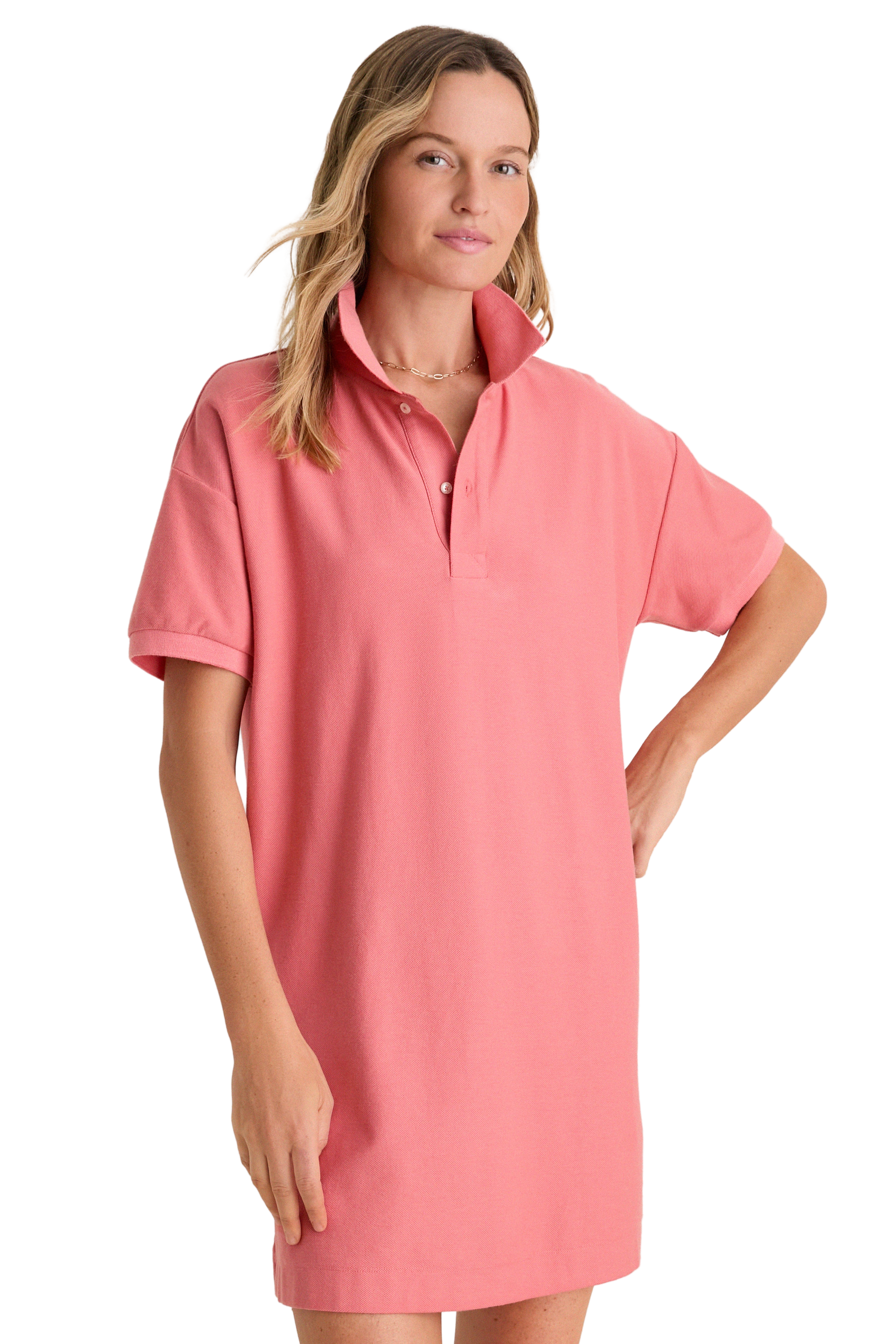 Nantucket Reds Pique Holmes Polo Dress