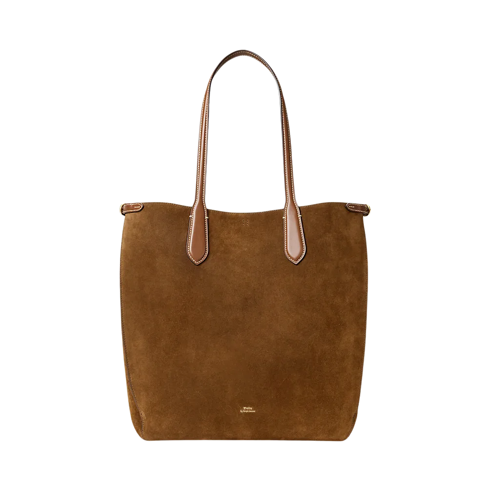 Bellport Suede North-South Tote