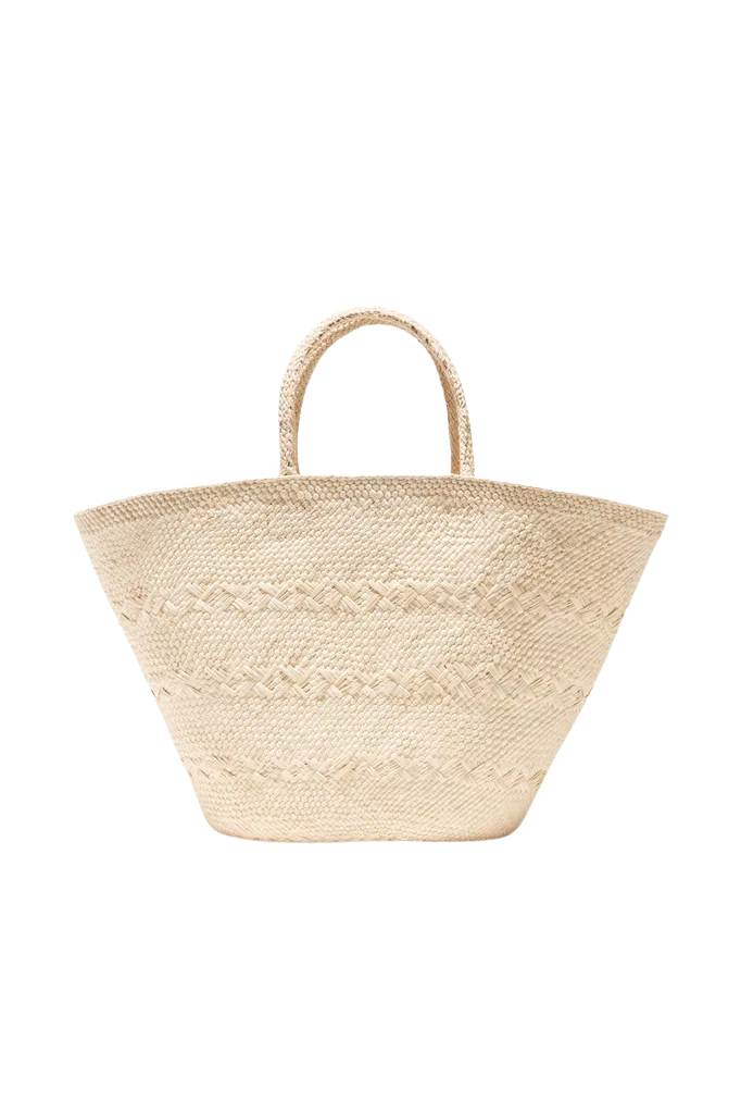 MEDIUM FAYE RAFFIA BAG