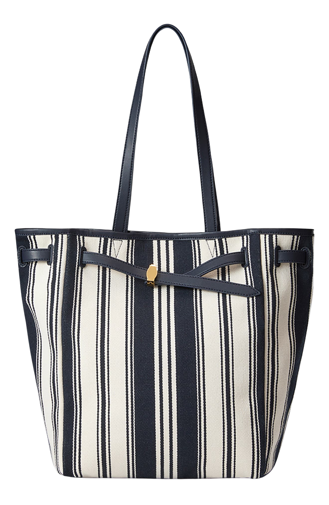 Stripe Canvas Dash Tote