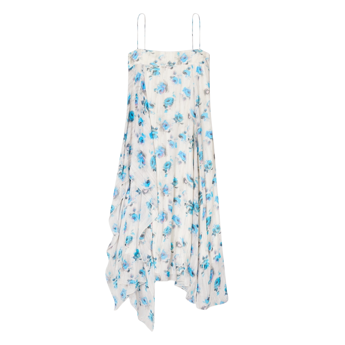 PRINTED SILK DRESS