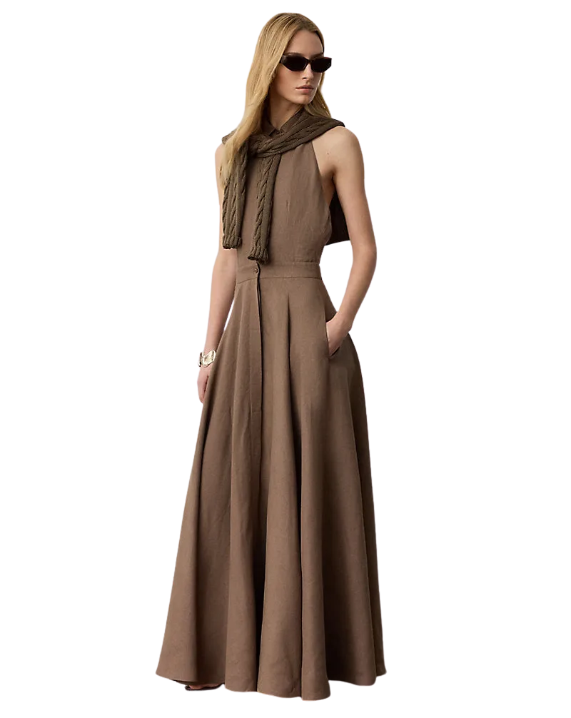Eldred Linen Day Dress