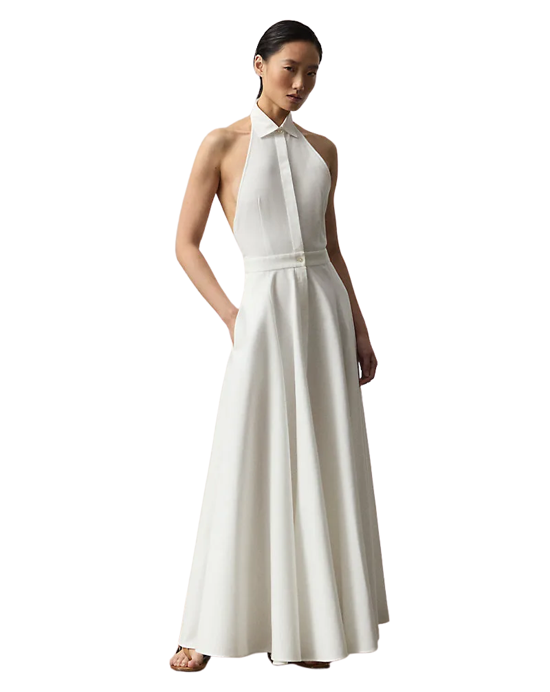 Eldred Cotton Piqué Day Dress