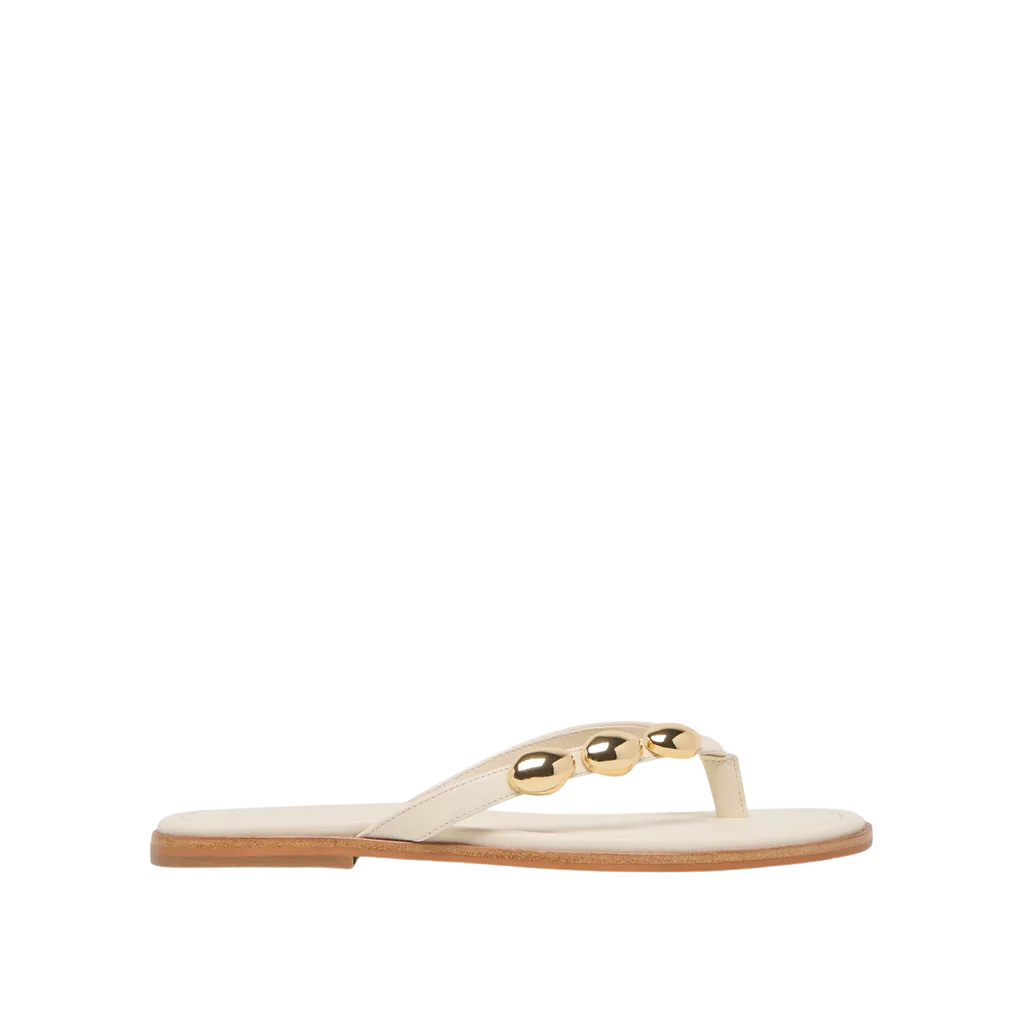 Juny Sandals Off White Leather
