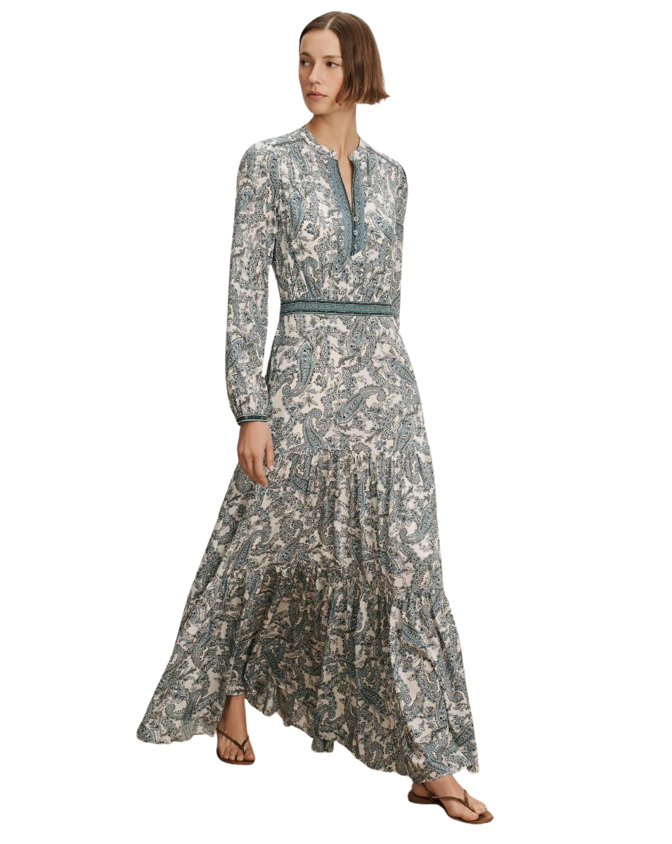 Sama Paisley Maxi Dress