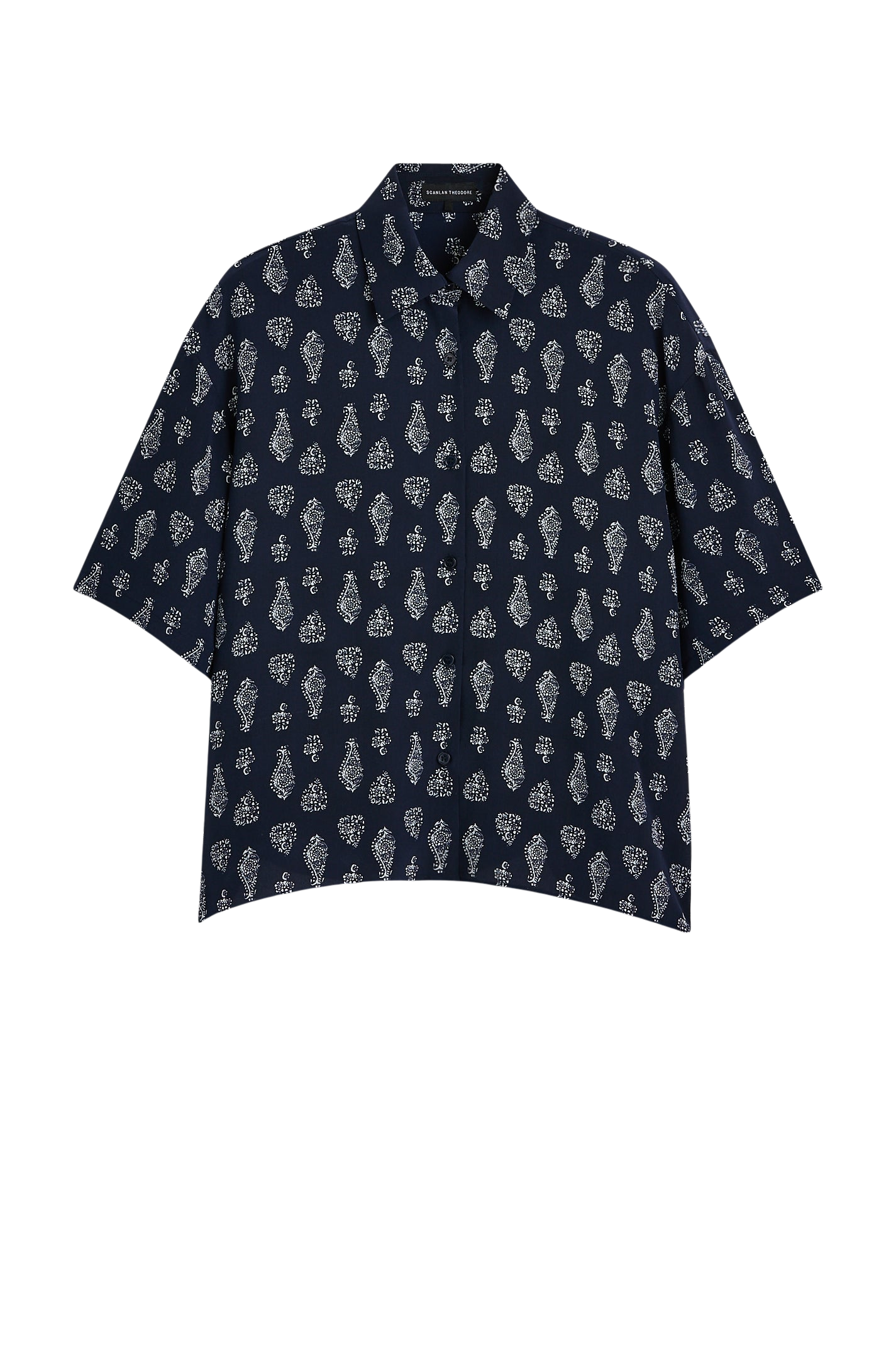 Silk Paisley Shirt