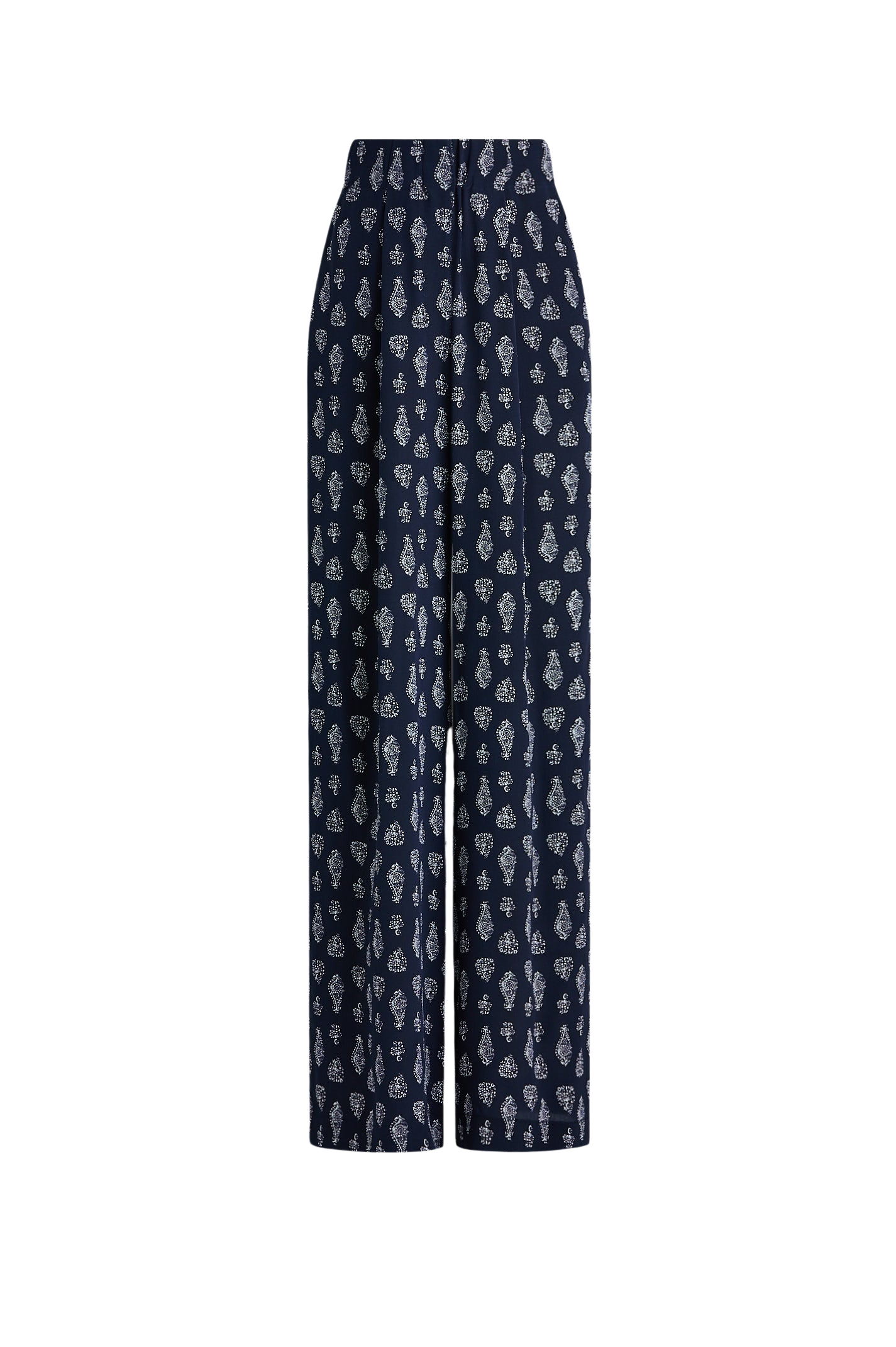 Silk Paisley Trouser