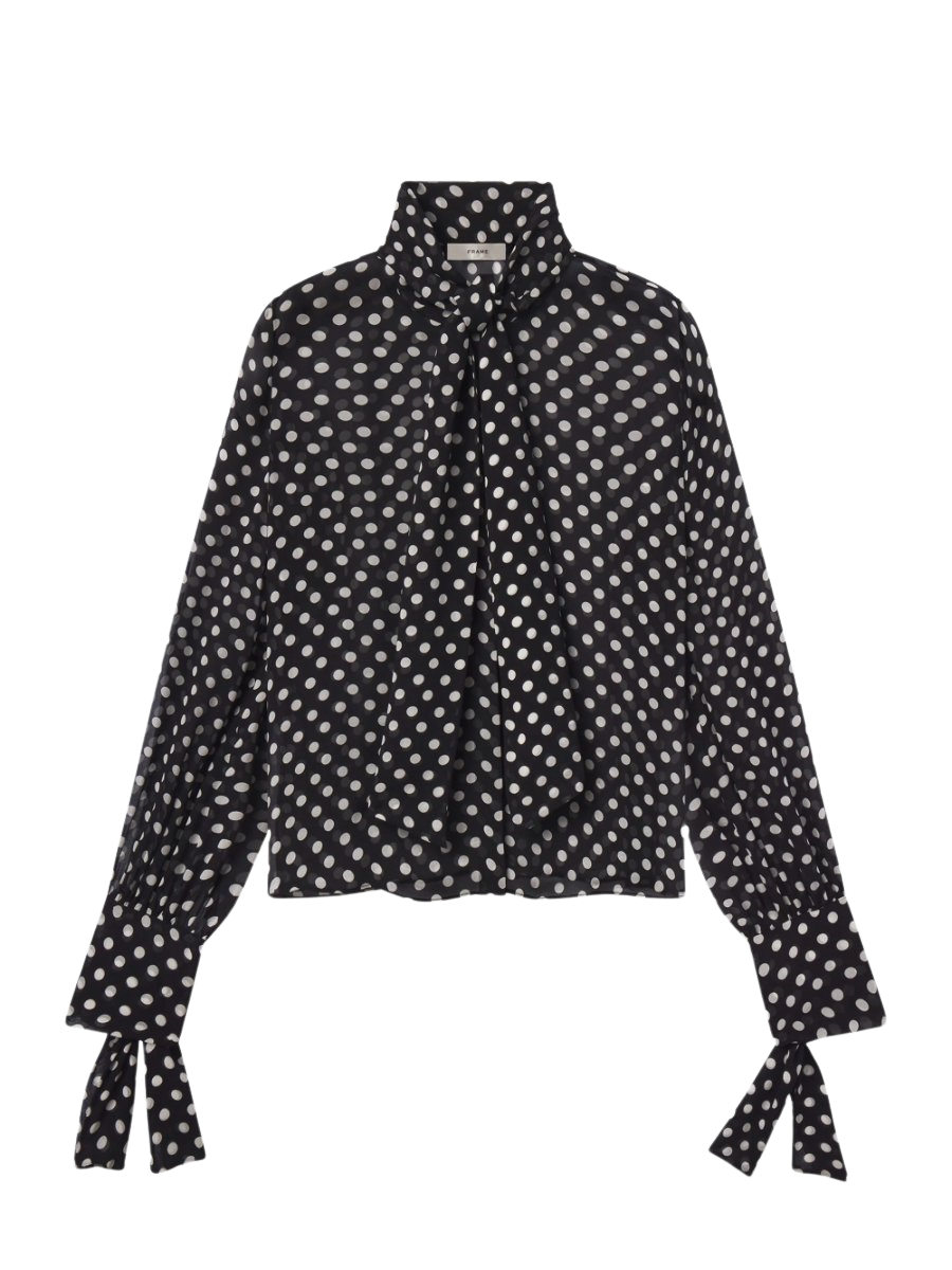 The Polka Dot Nouvelle Blouse