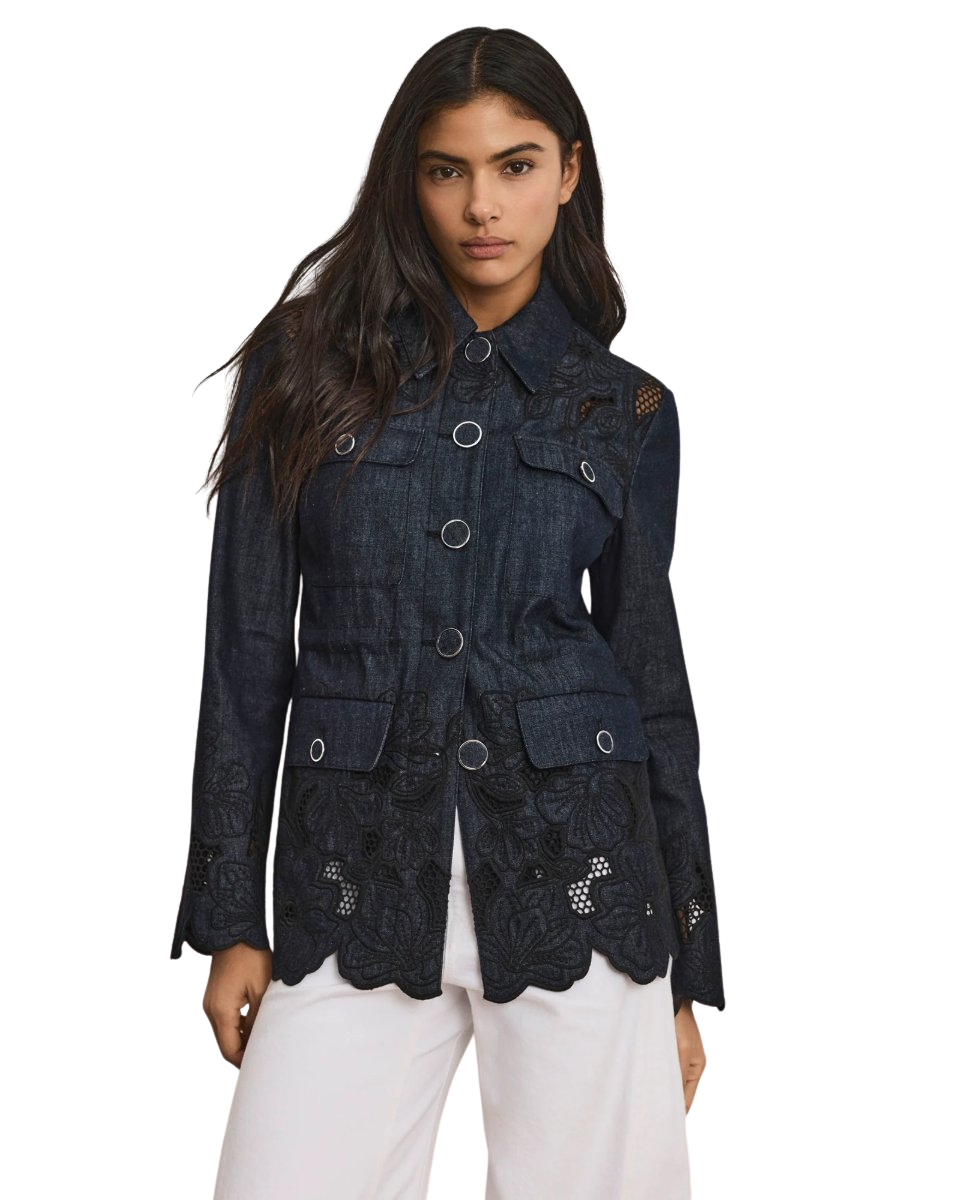 Kiki Eyelet Jacket