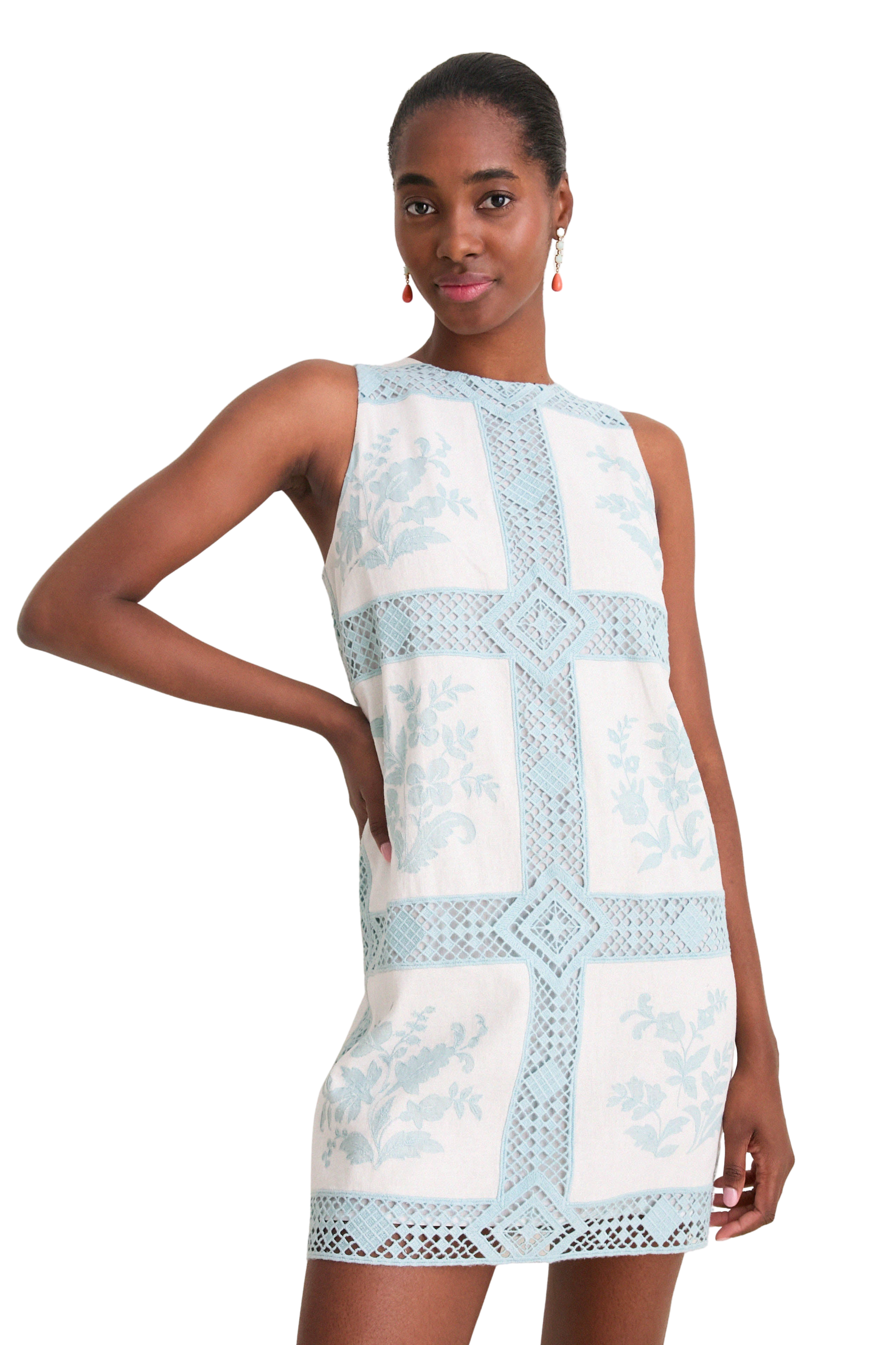 Amalfi Tile Lace Sconset Dress