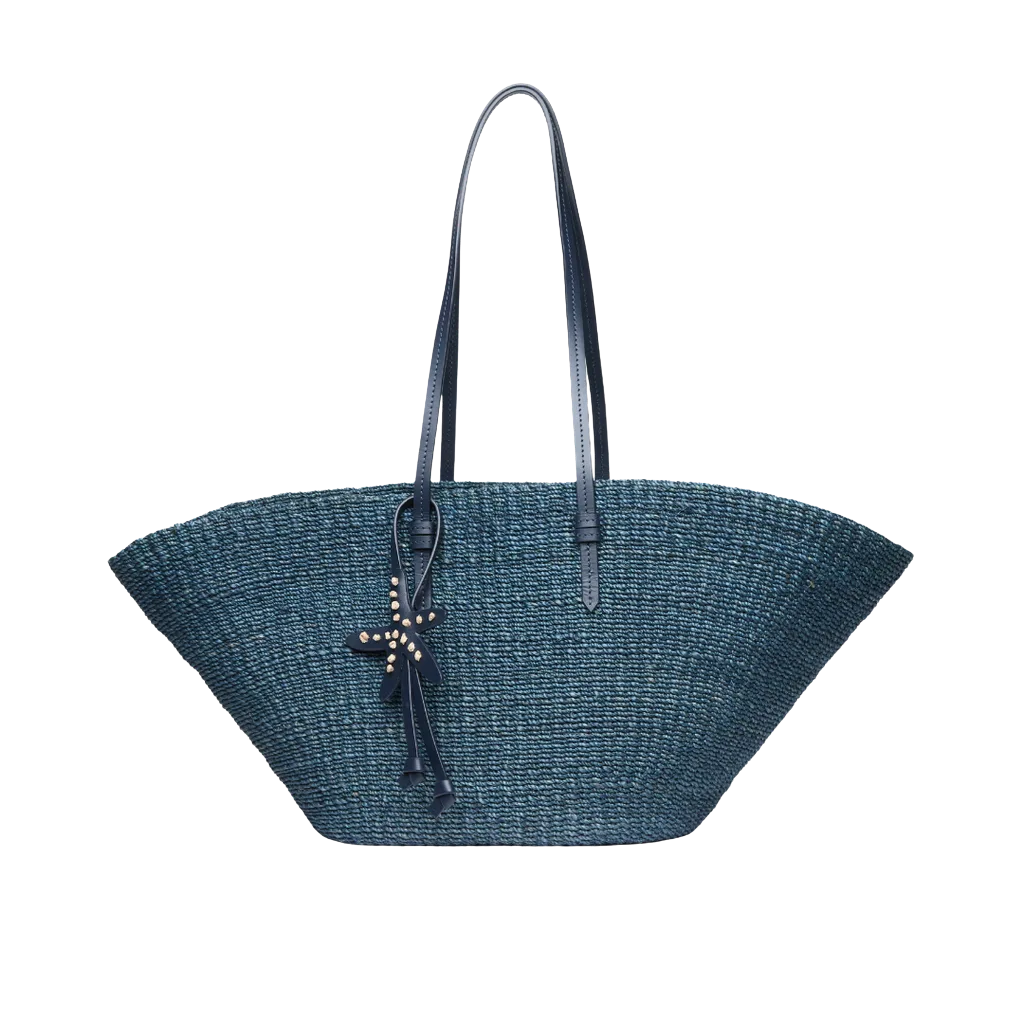 The East West Charm Tote - All Navy