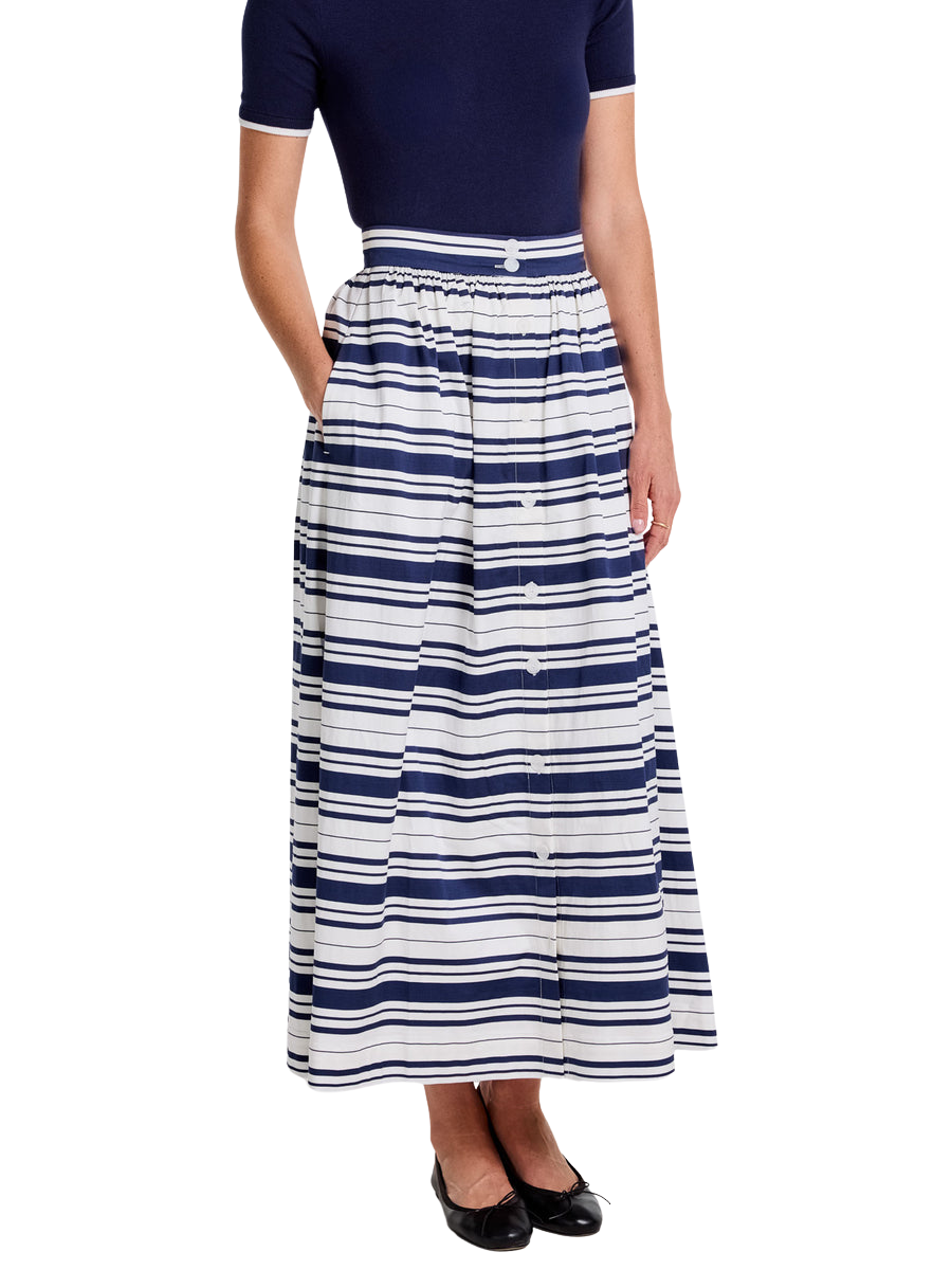 Susie Skirt in Mariner Stripe