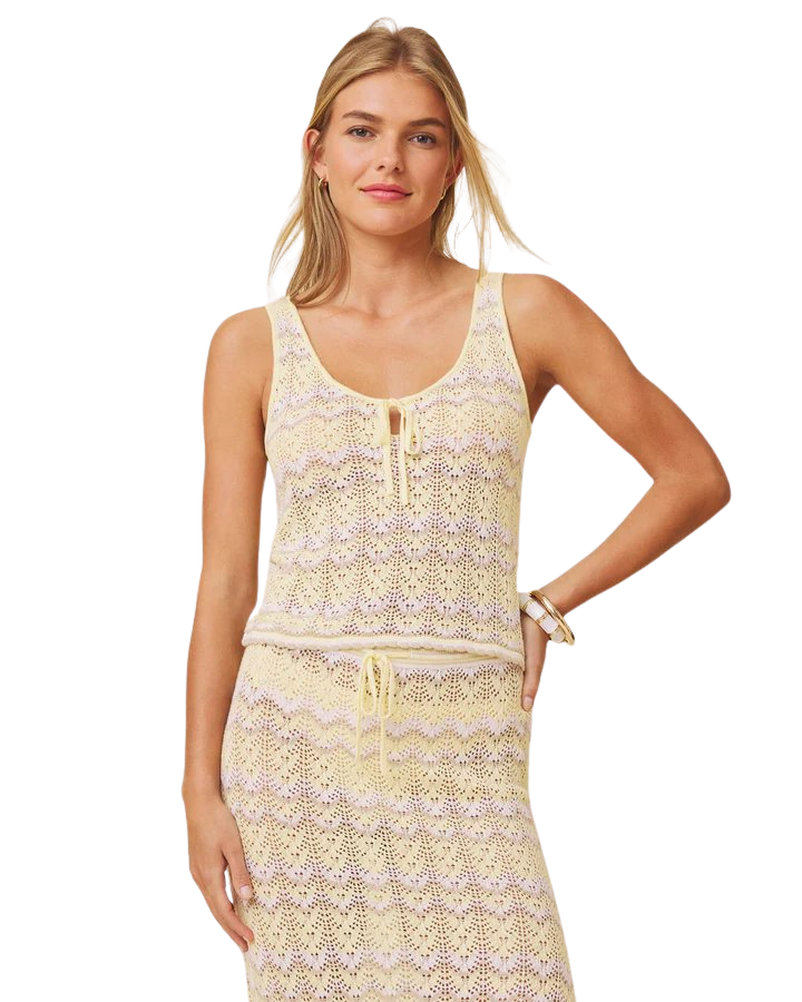 Eleni Stripe Sweater Tank