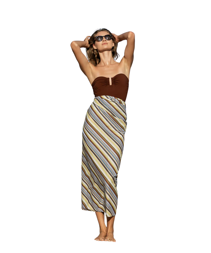 Multi Roman Stripe Pareo