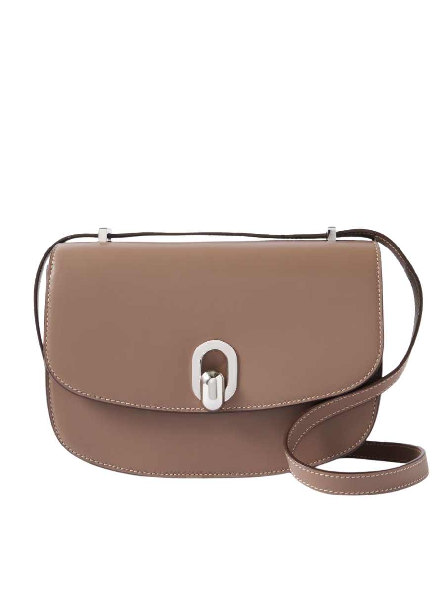 SAVETTE Tondo 22 leather shoulder bag