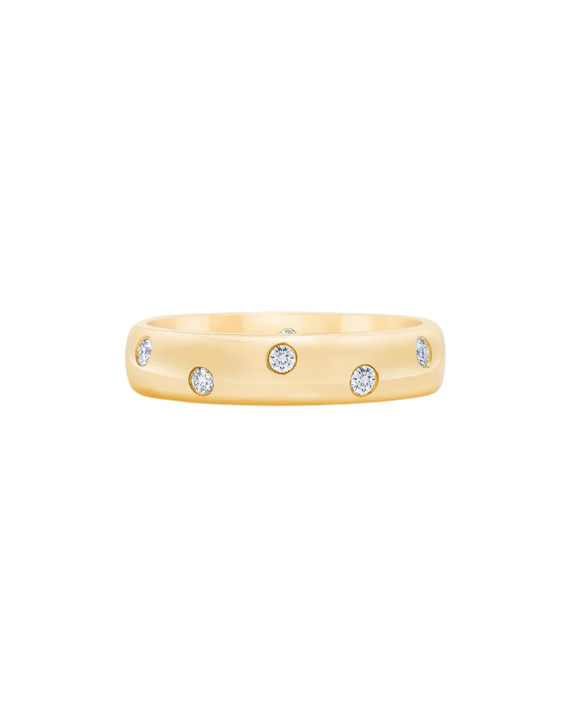 Scattered Luxe Inlay Eternity Band