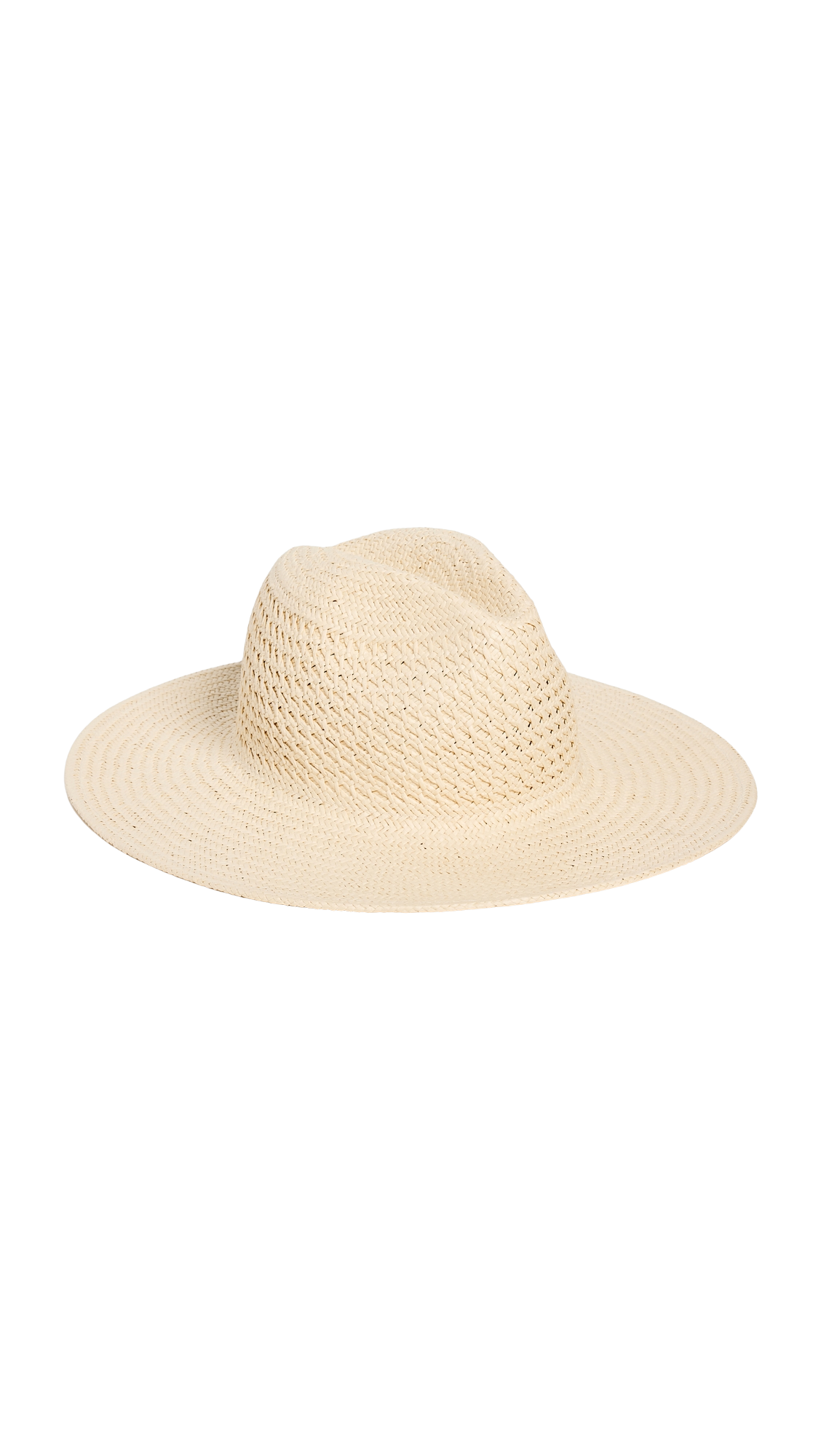 Vented Luxe Packable Straw Hat