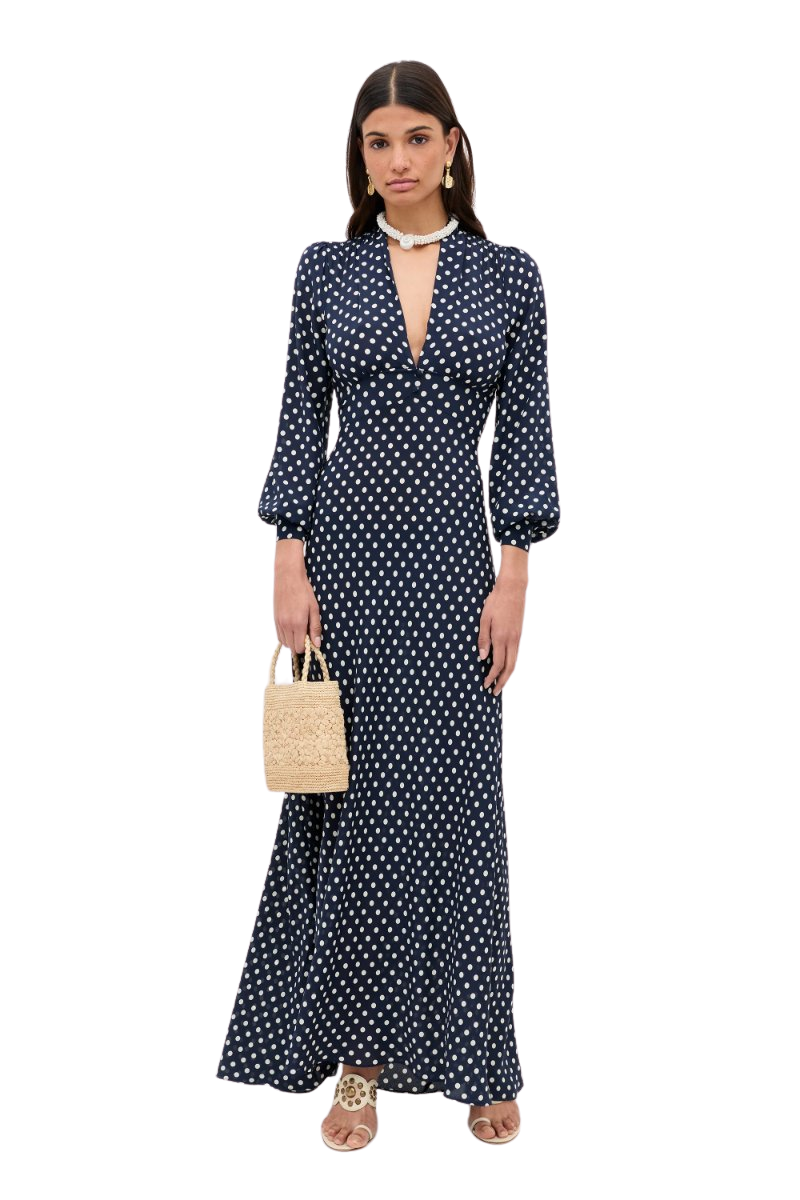 Emory Silk Maxi Dress