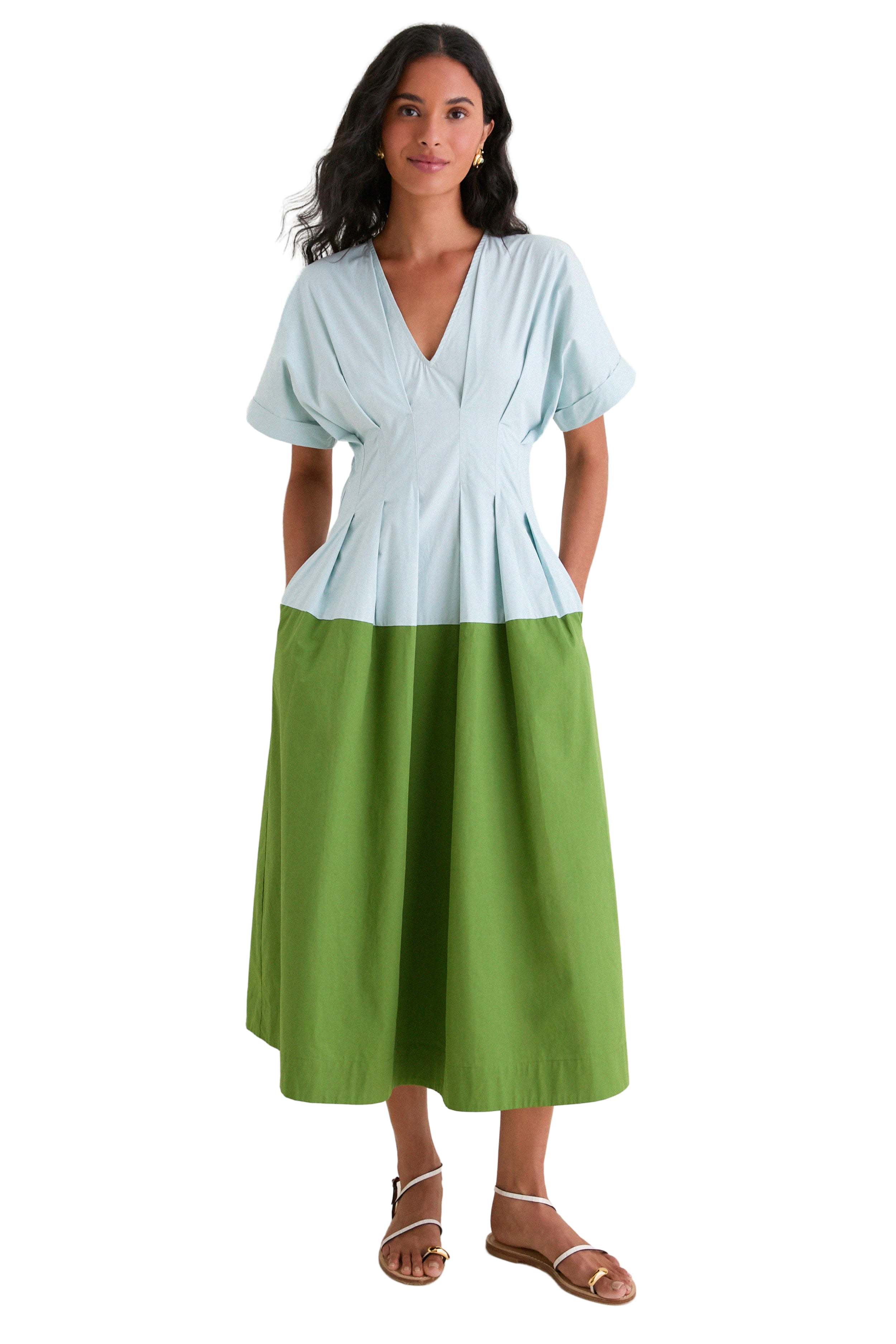 Colorblock Darren Dress