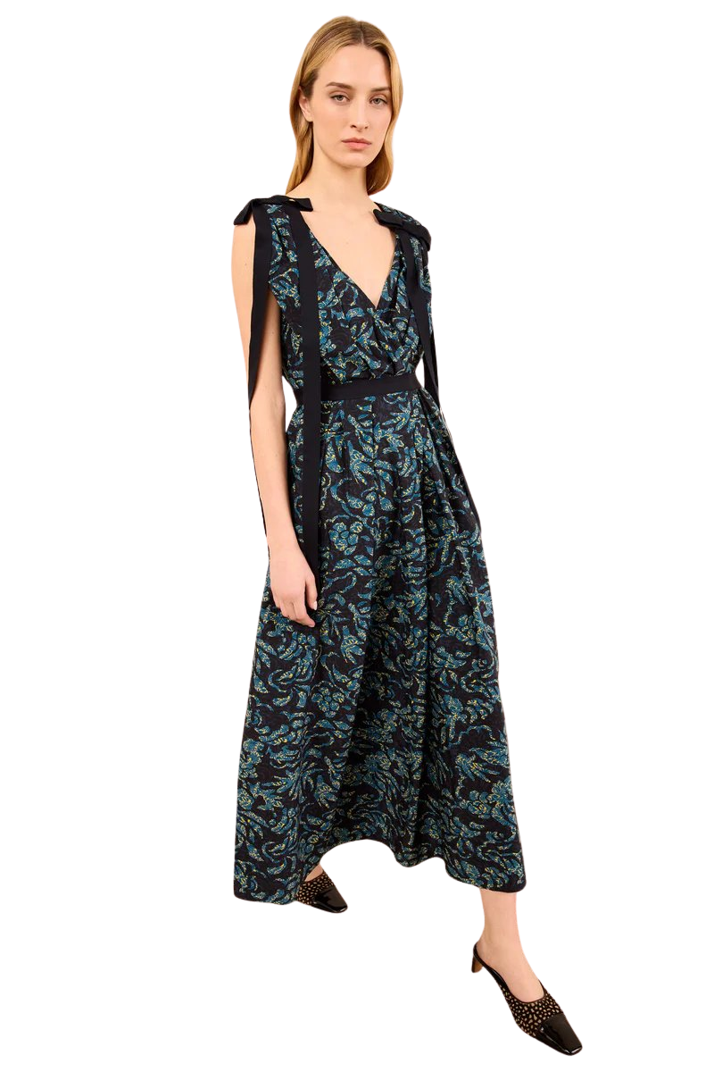 Karina Cotton Bow Dress