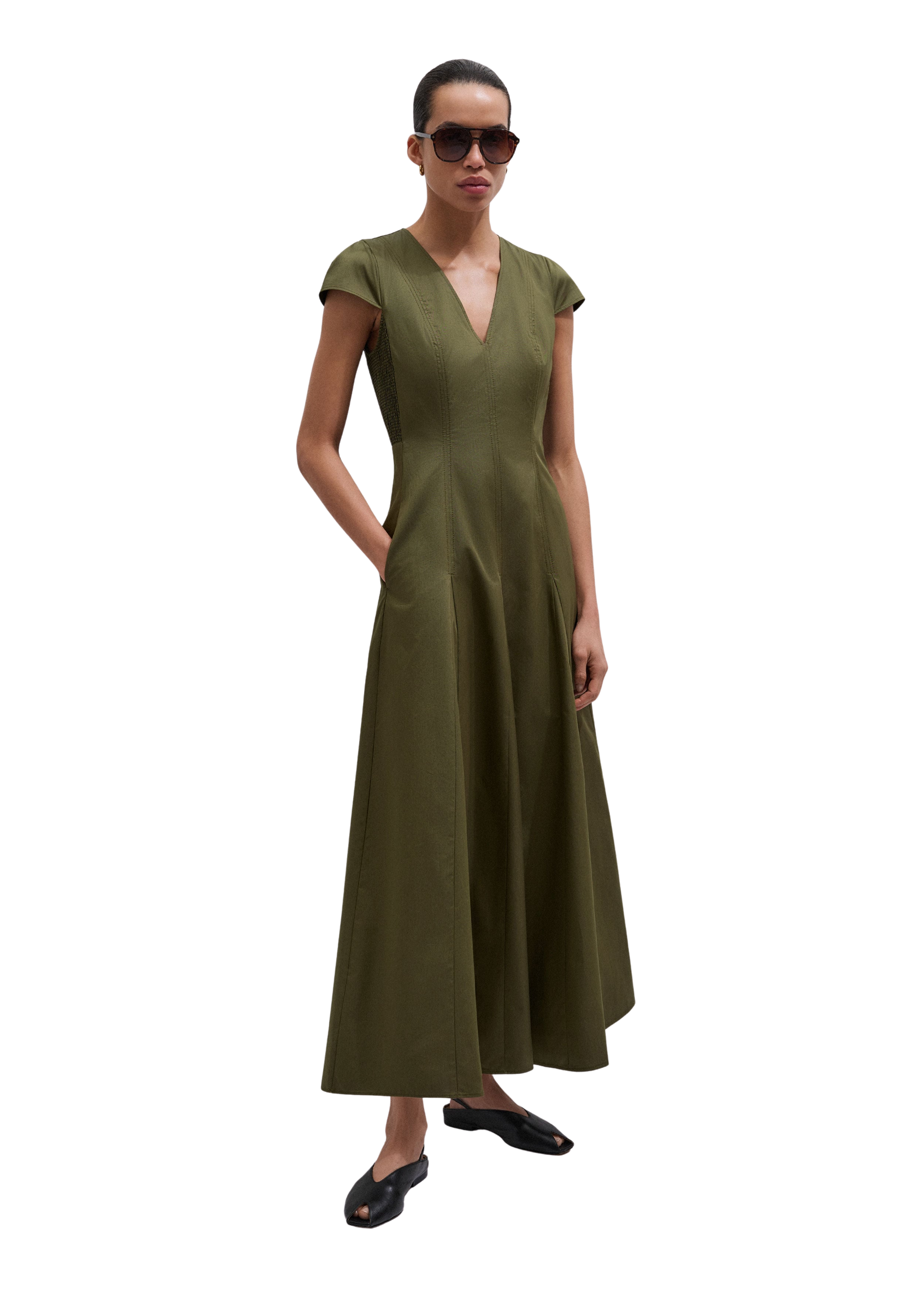 Fit + Flare Maxi Dress