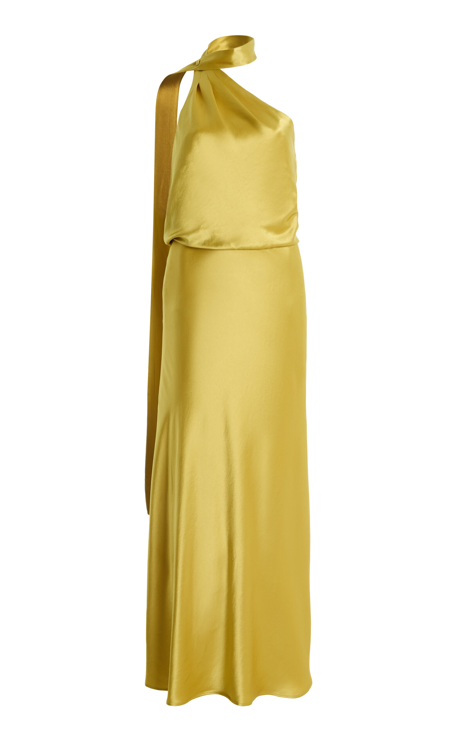 Estelle Satin Maxi Dress
