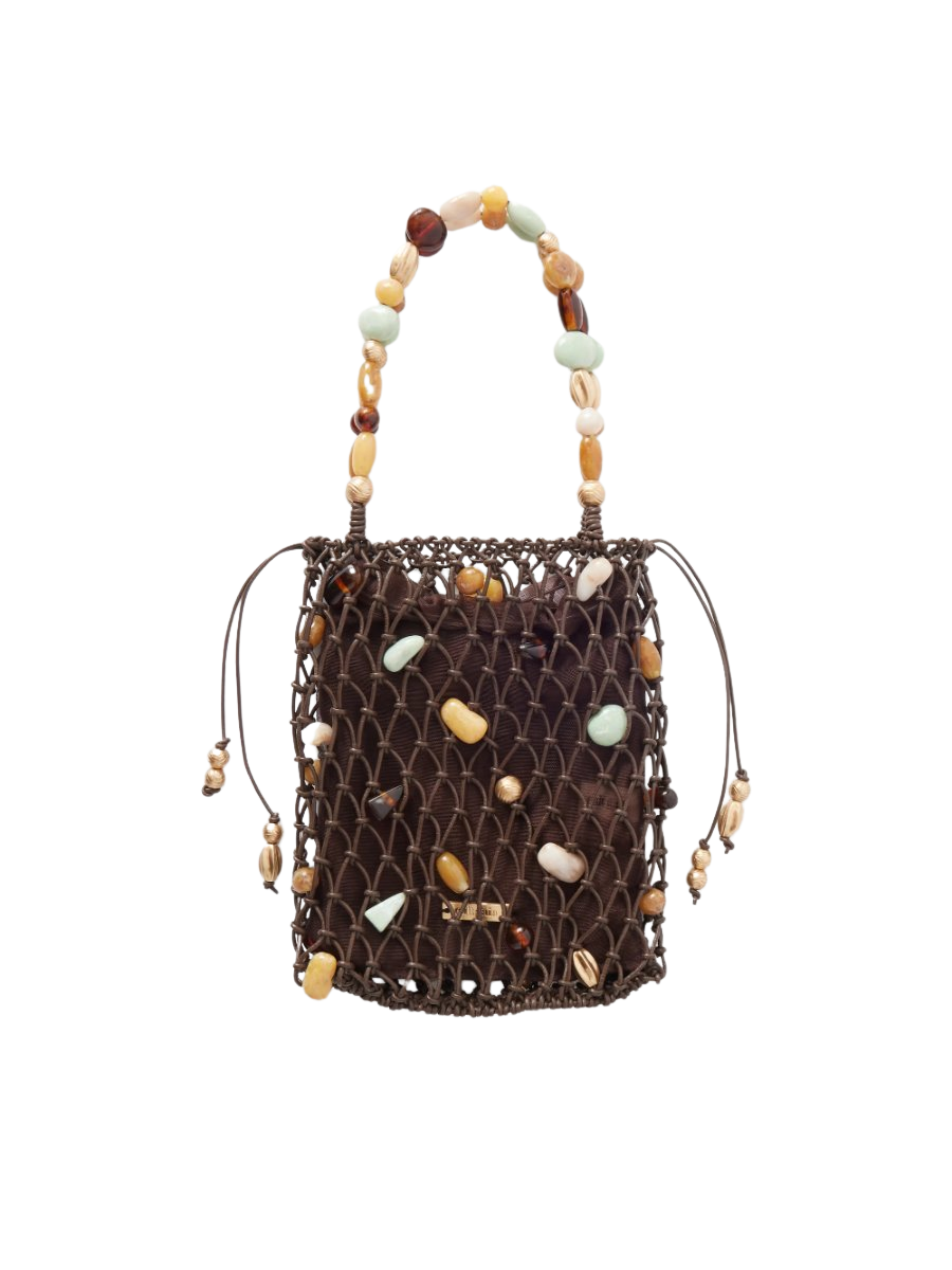 Mercier bead-embellished mini bag