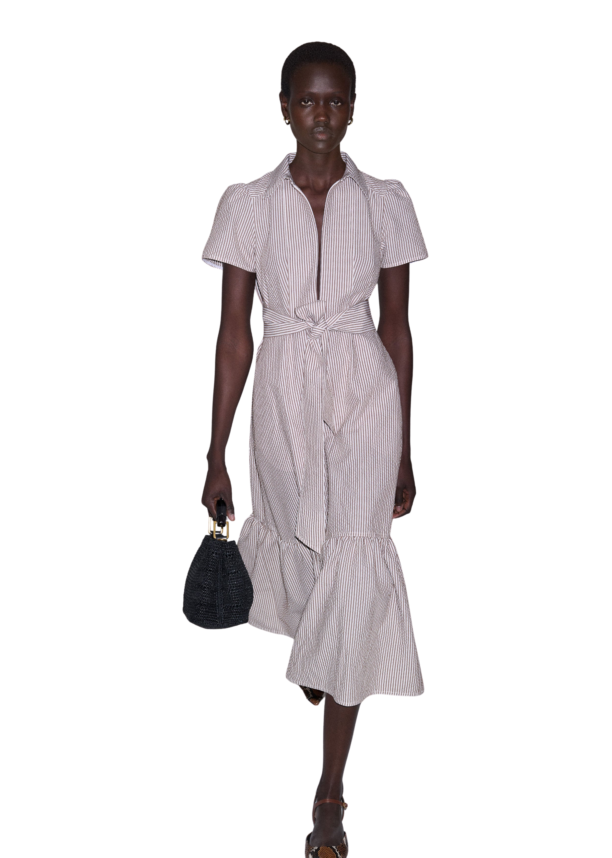 Fit + Flare Midi Dress