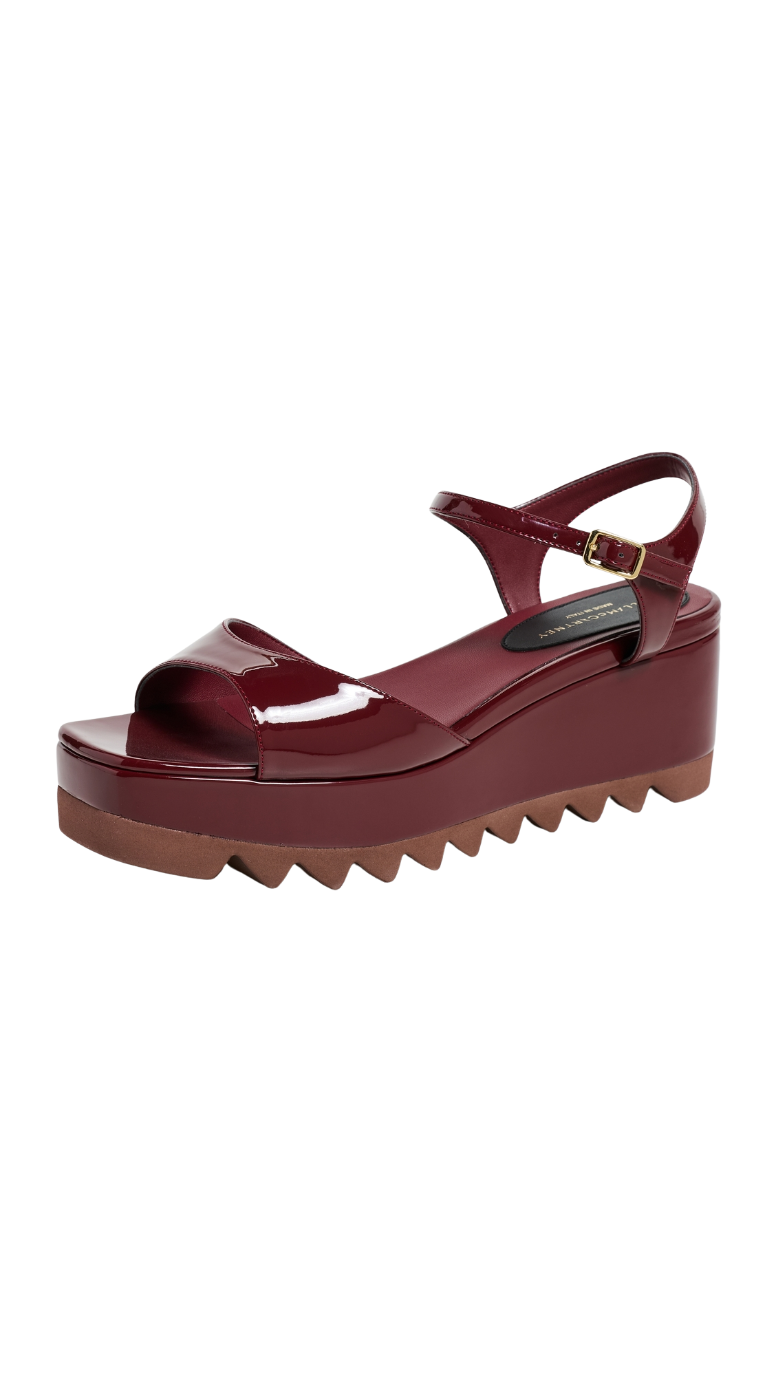 Elyse Patent Alter Mat Sandals