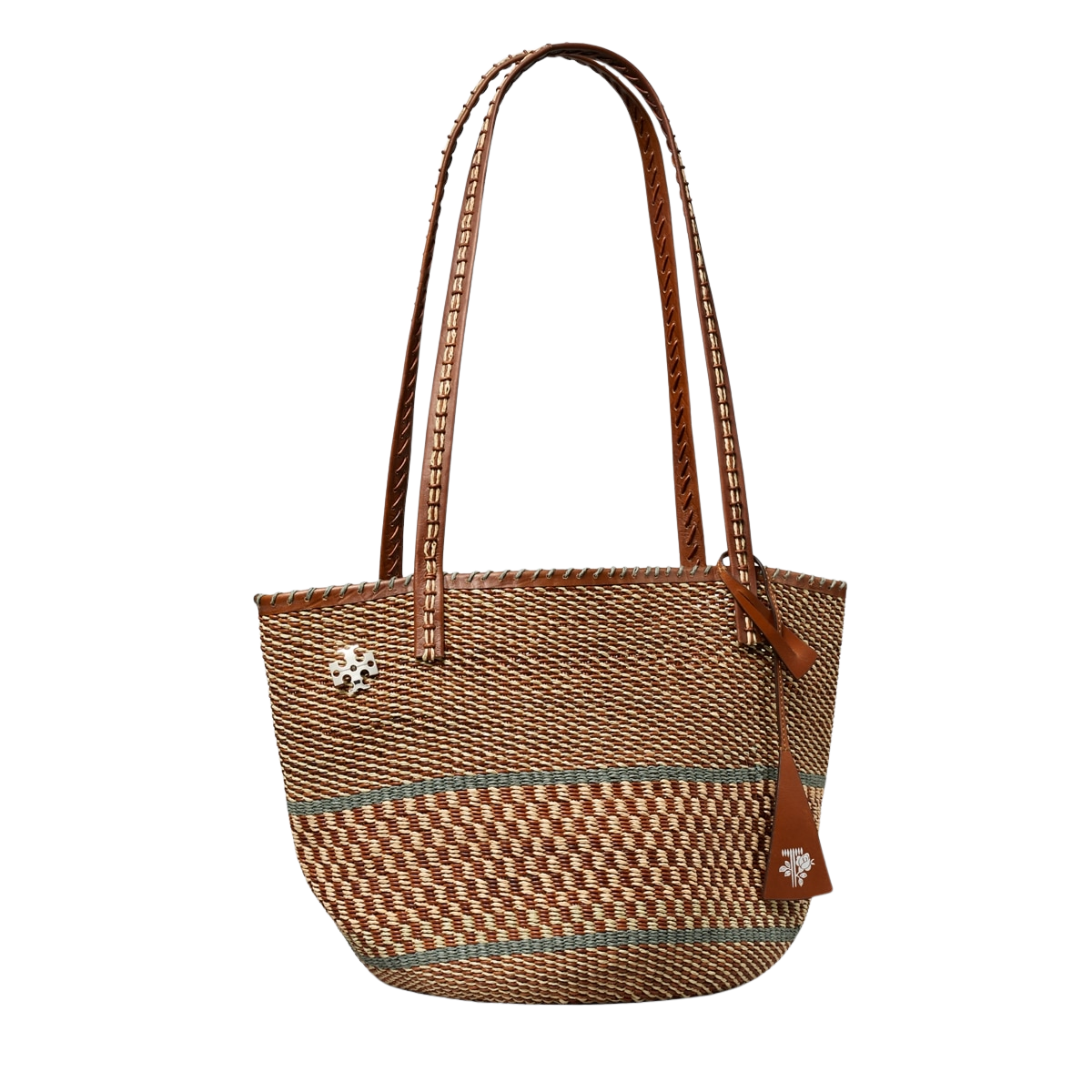 LARGE HANDWOVEN BASKET TOTE