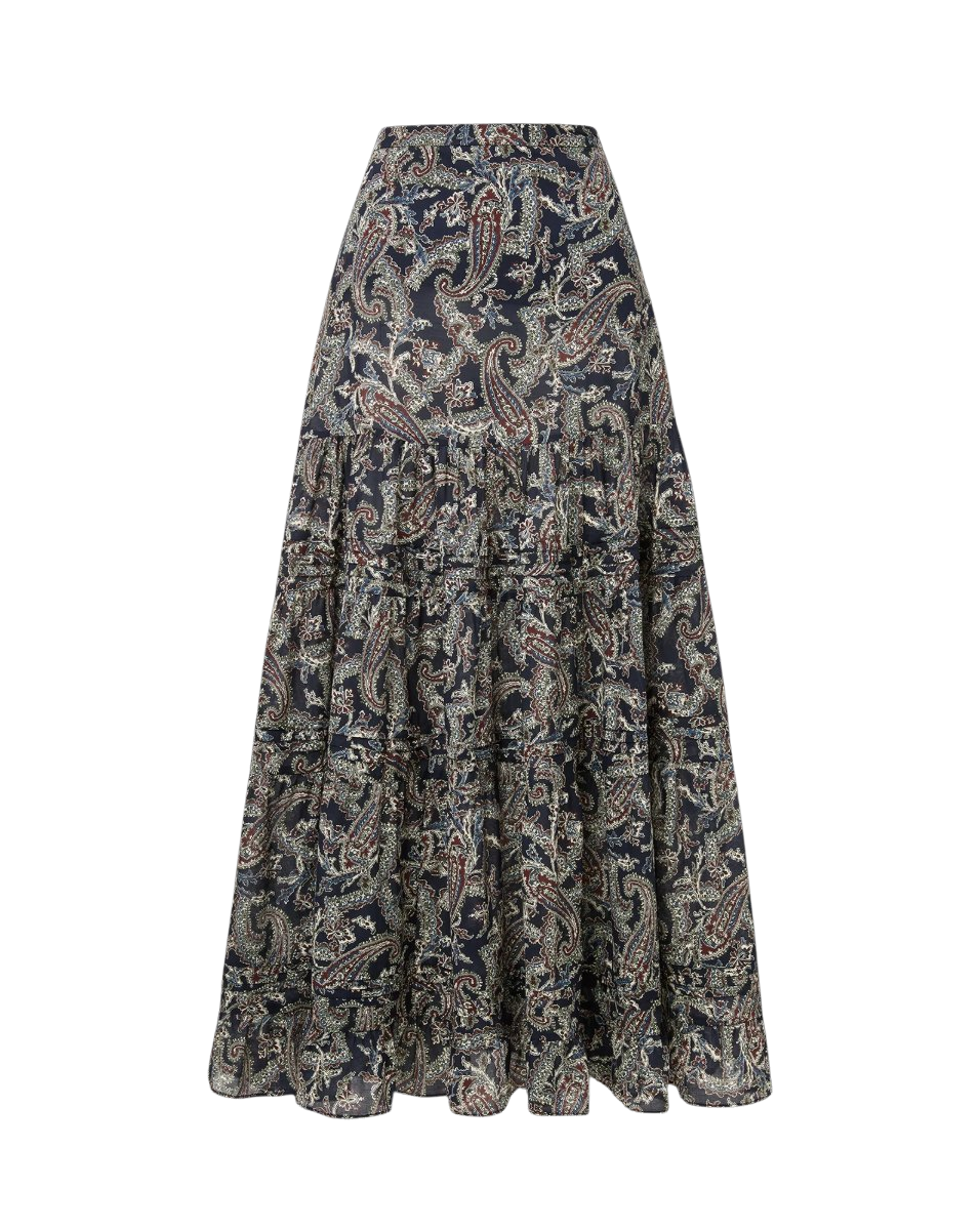 Heatheralyn Paisley Maxi Skirt