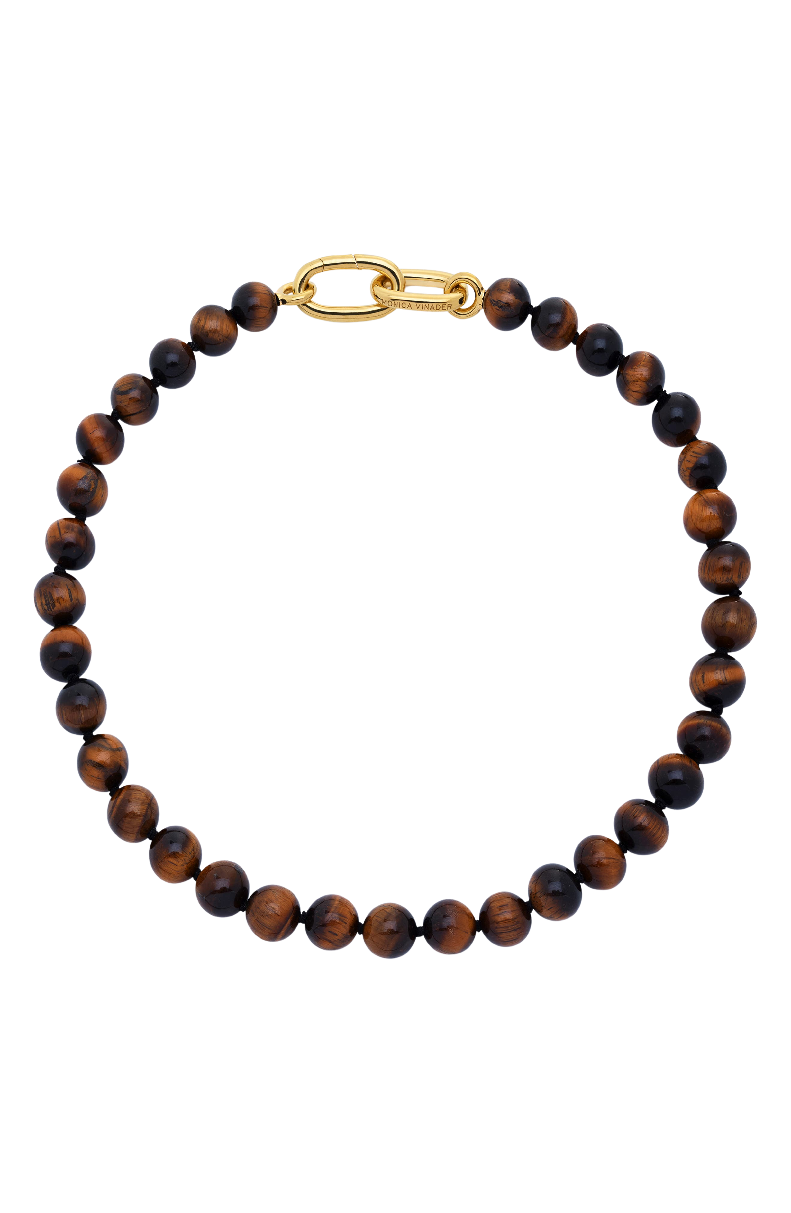 Tiger's Eye Necklace (Monica Vinader x Kate Young)