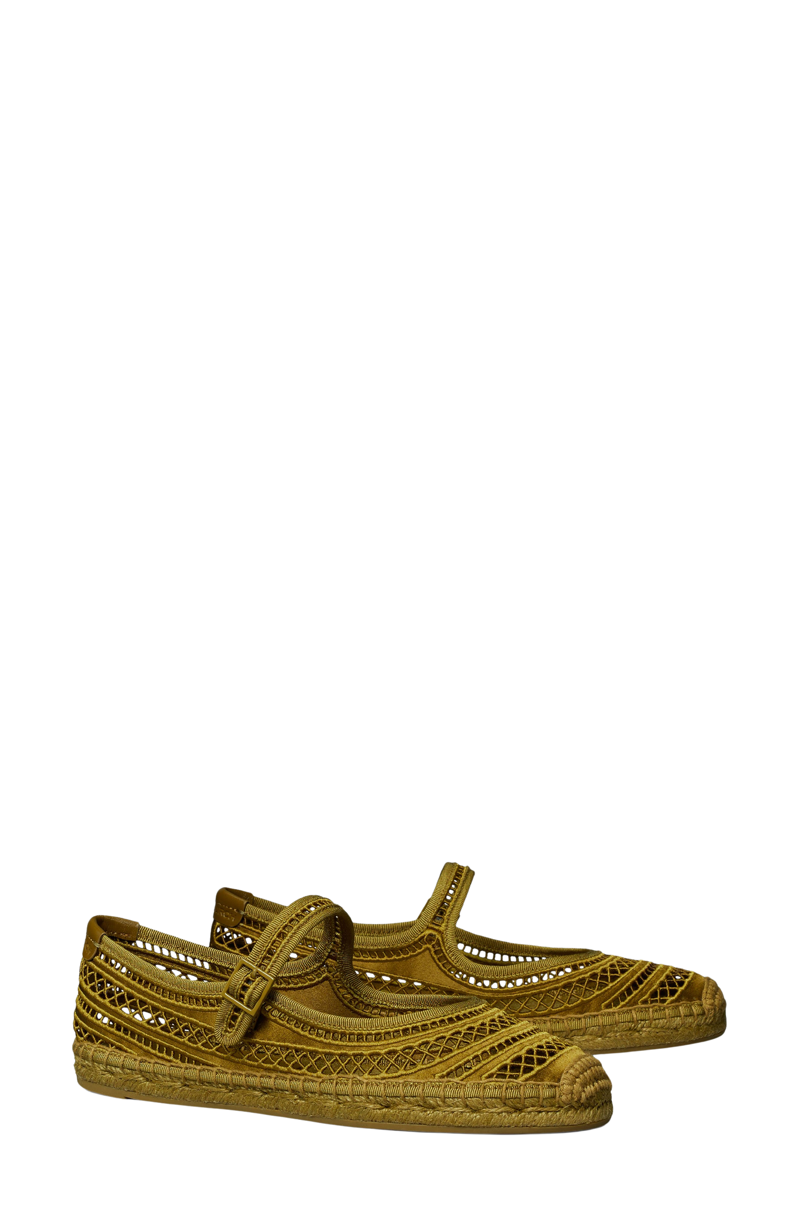 Open Weave Mary Jane Espadrille