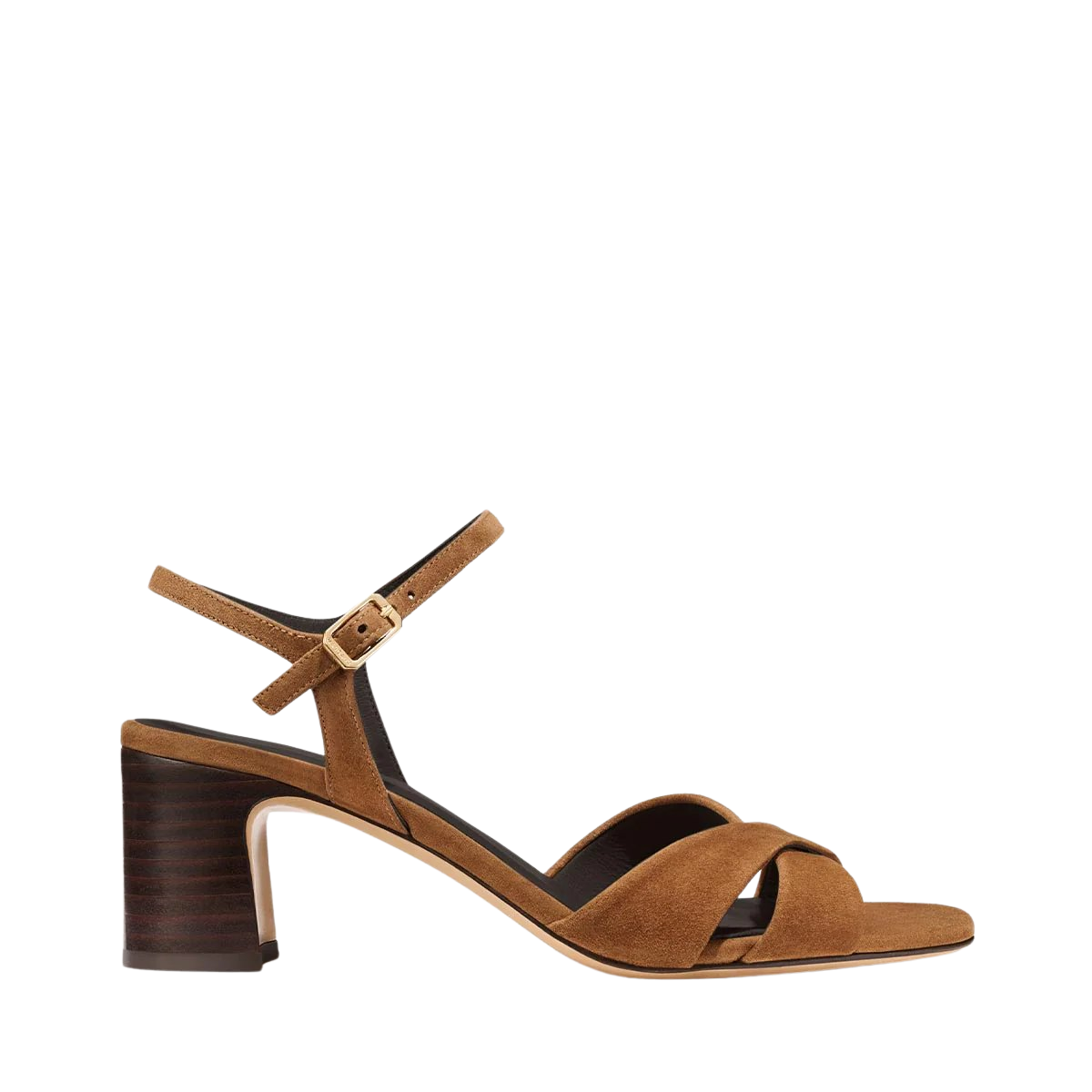 The Paloma Sandal - Nutmeg Suede