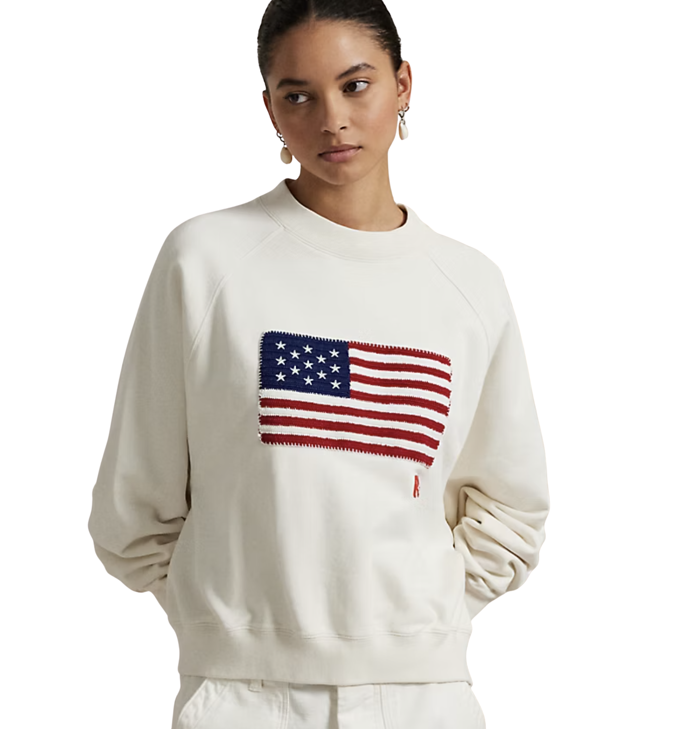 Logo Flag French Terry Crewneck