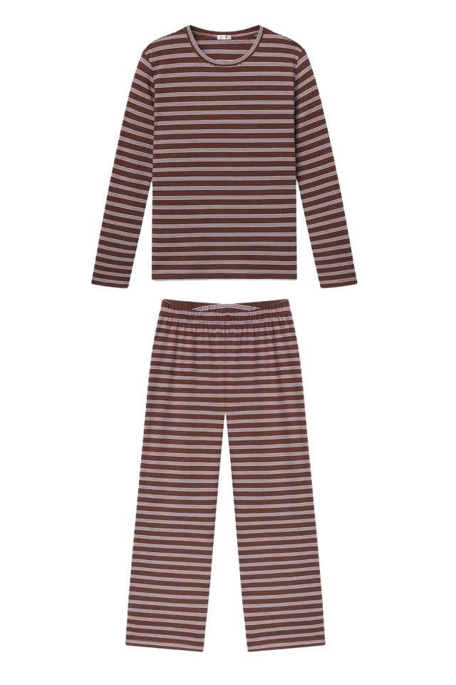 Pima Crew Long-Long Set