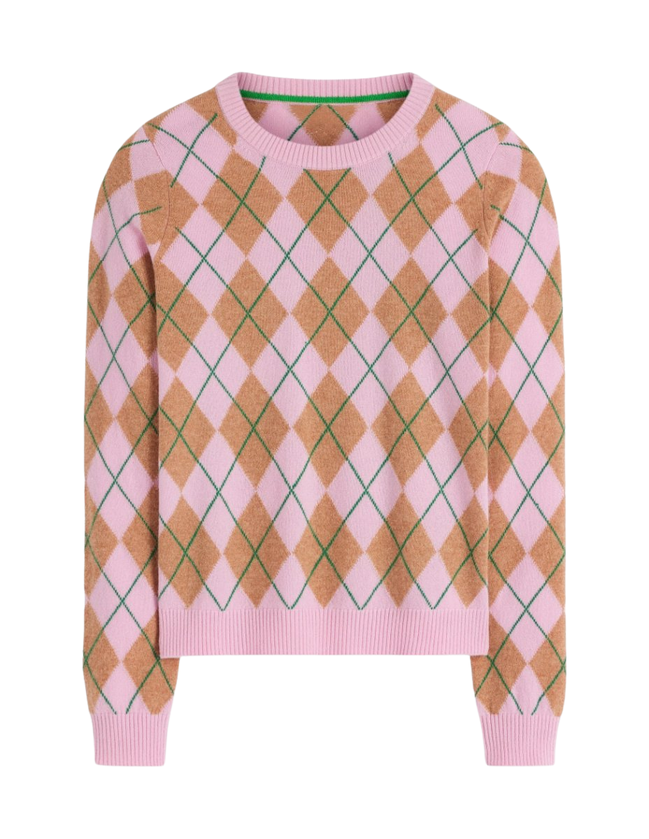 Elsie Cashmere Crew Sweater
