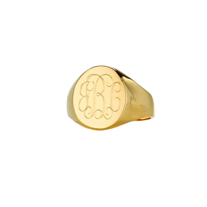LANA OVAL SIGNET RING