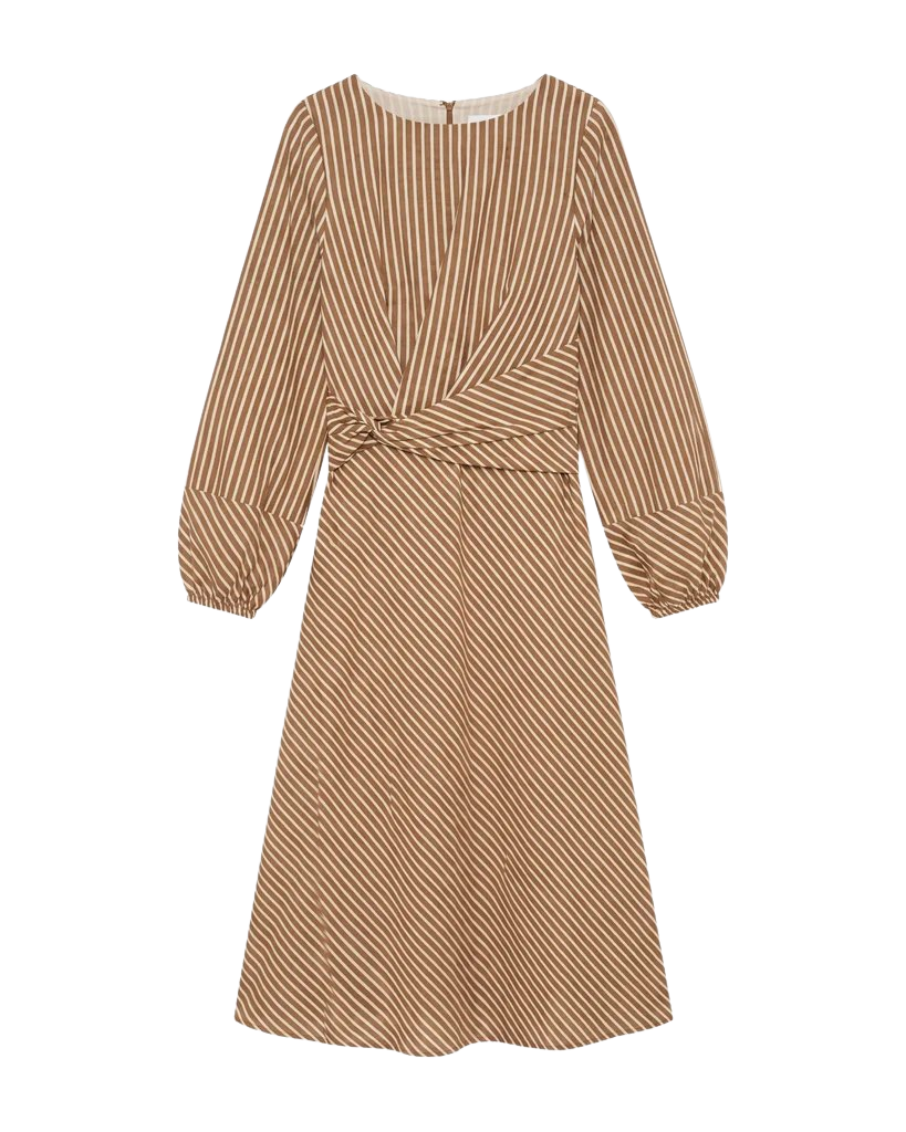 Sadie Dress in Winnetka Stripe