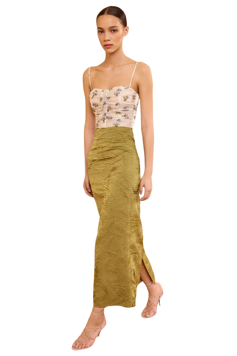 Inez Satin Skirt