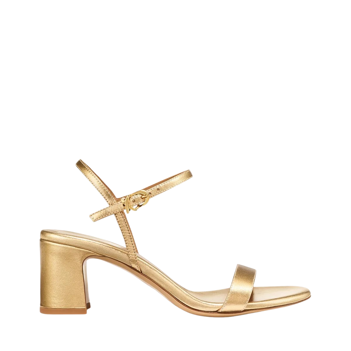 The Cleo Sandal - Gold Nappa