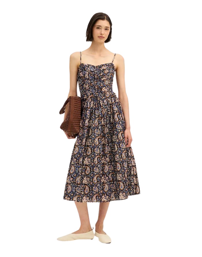 Ruched Midi Dress