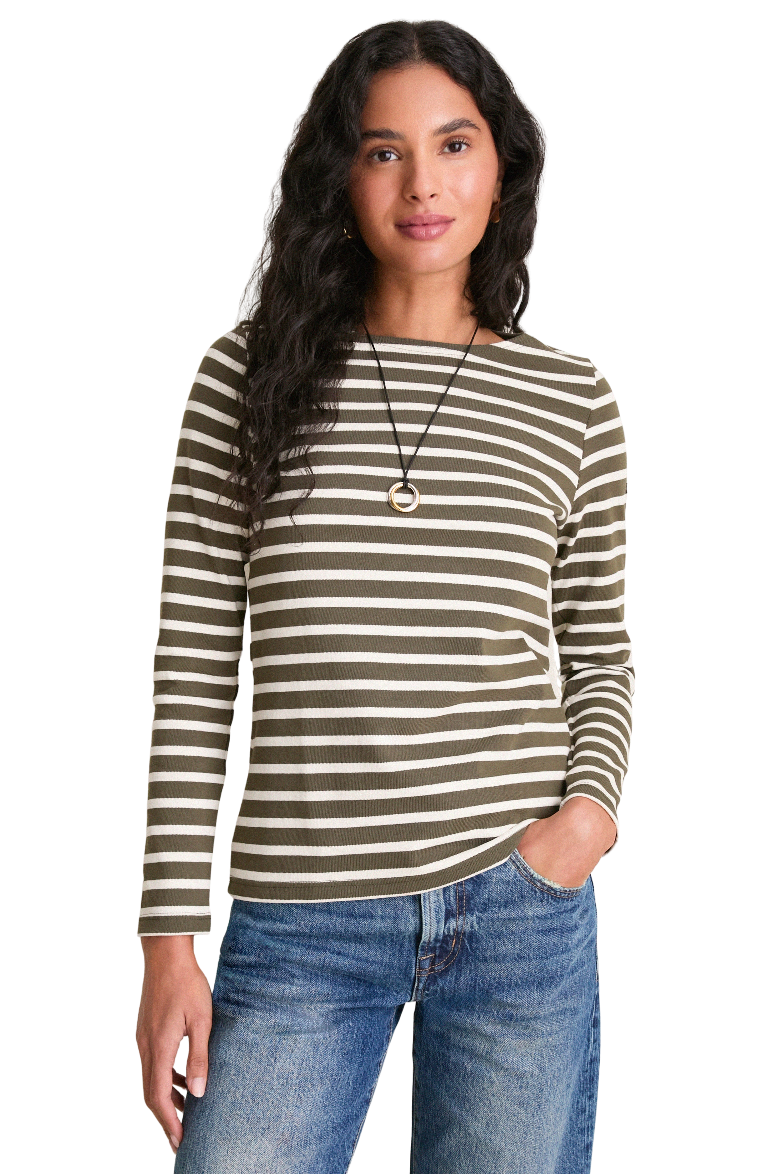 Land Ecru Meridame II Breton Shirt